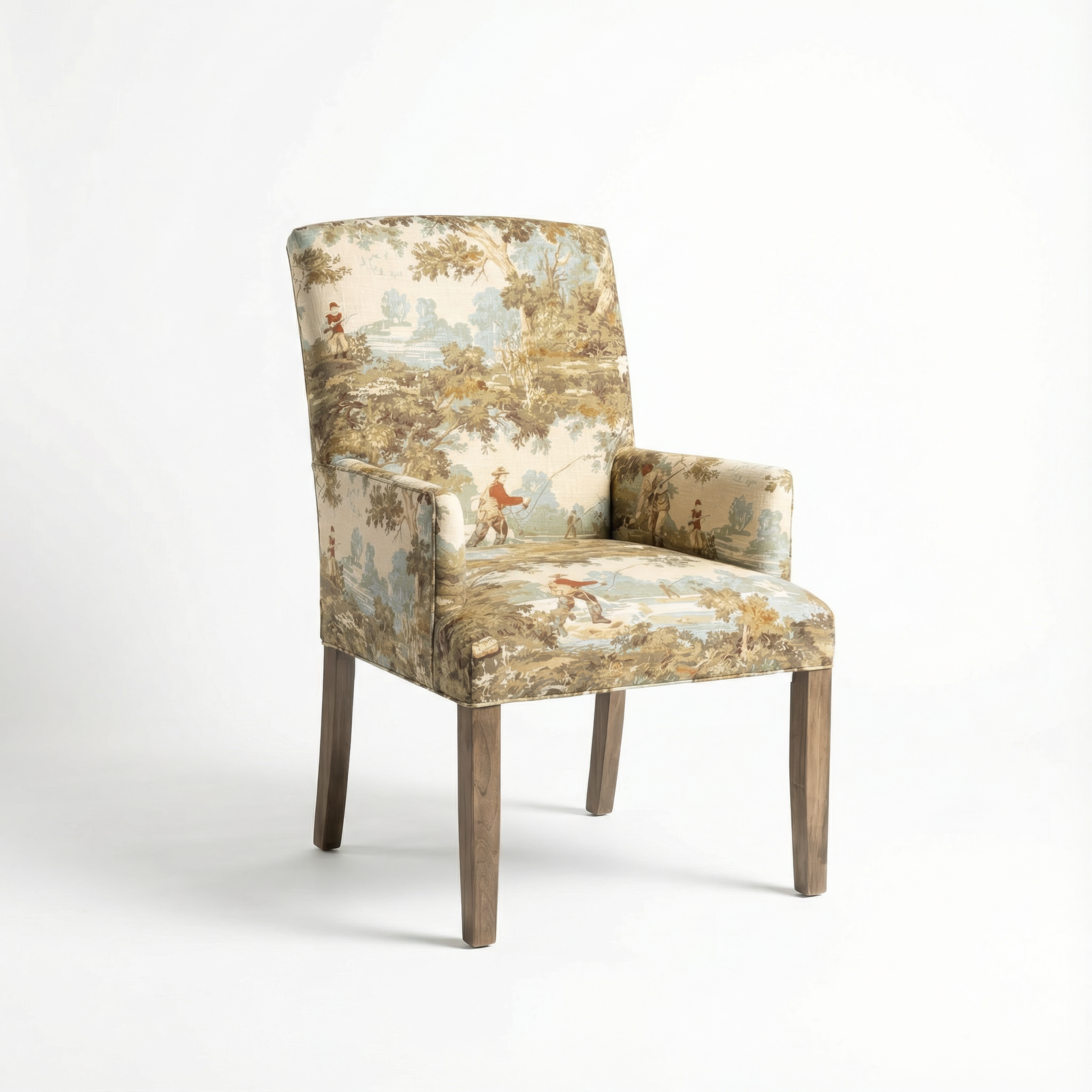 Amish Sylvia Arm Chair-Dining Chair-The Amish House