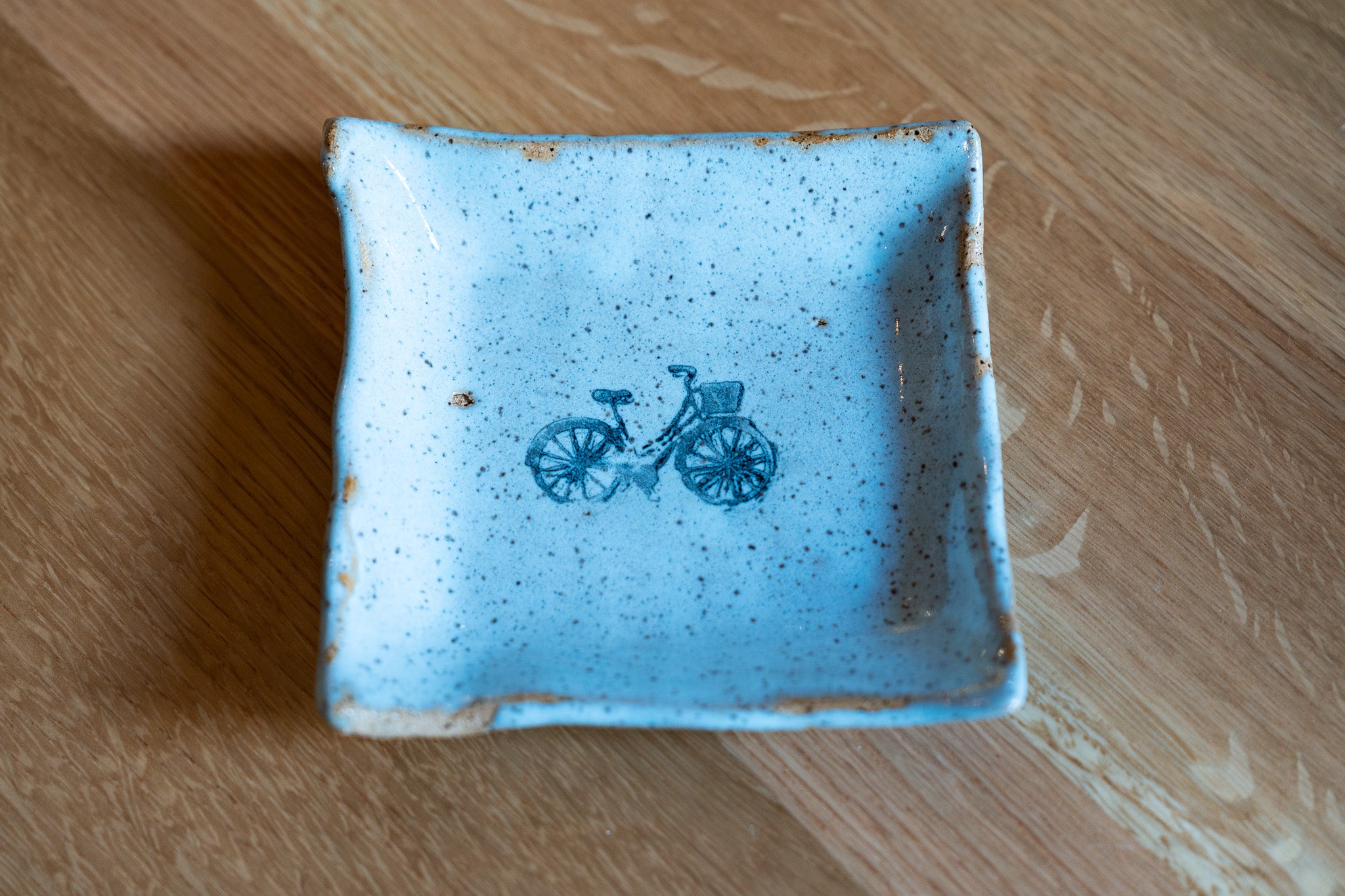 Mini Square Dish - Bike