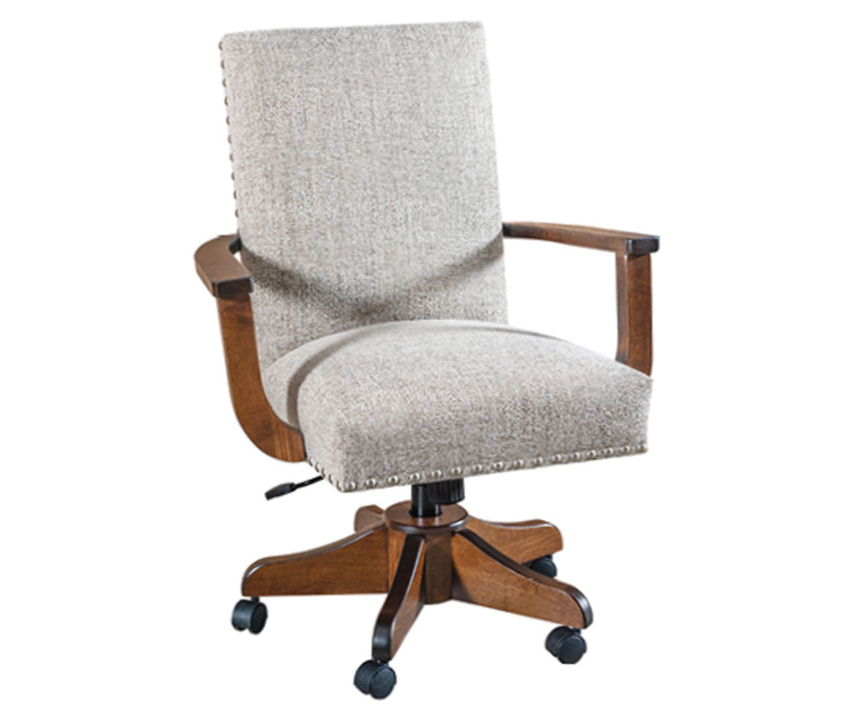 Amish Corbin Arm Desk Chair