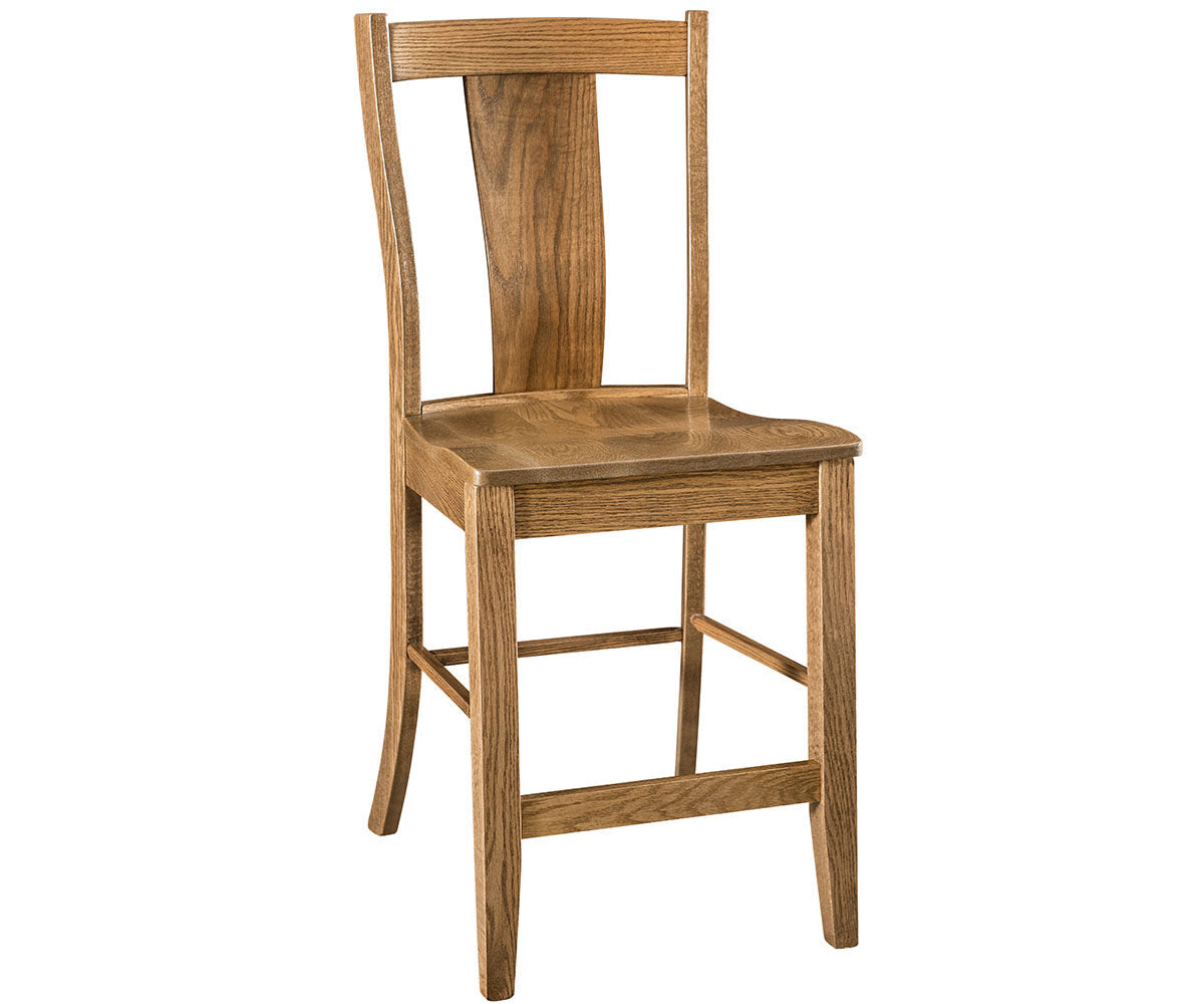 Amish Maverick Stationary Bar Chair