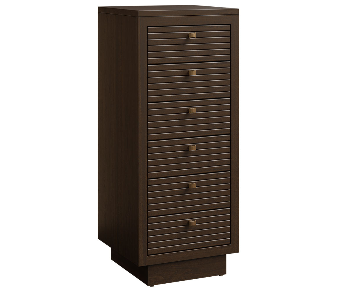 Amish Bradenton Six Drawer Lingerie Chest-Chest-The Amish House