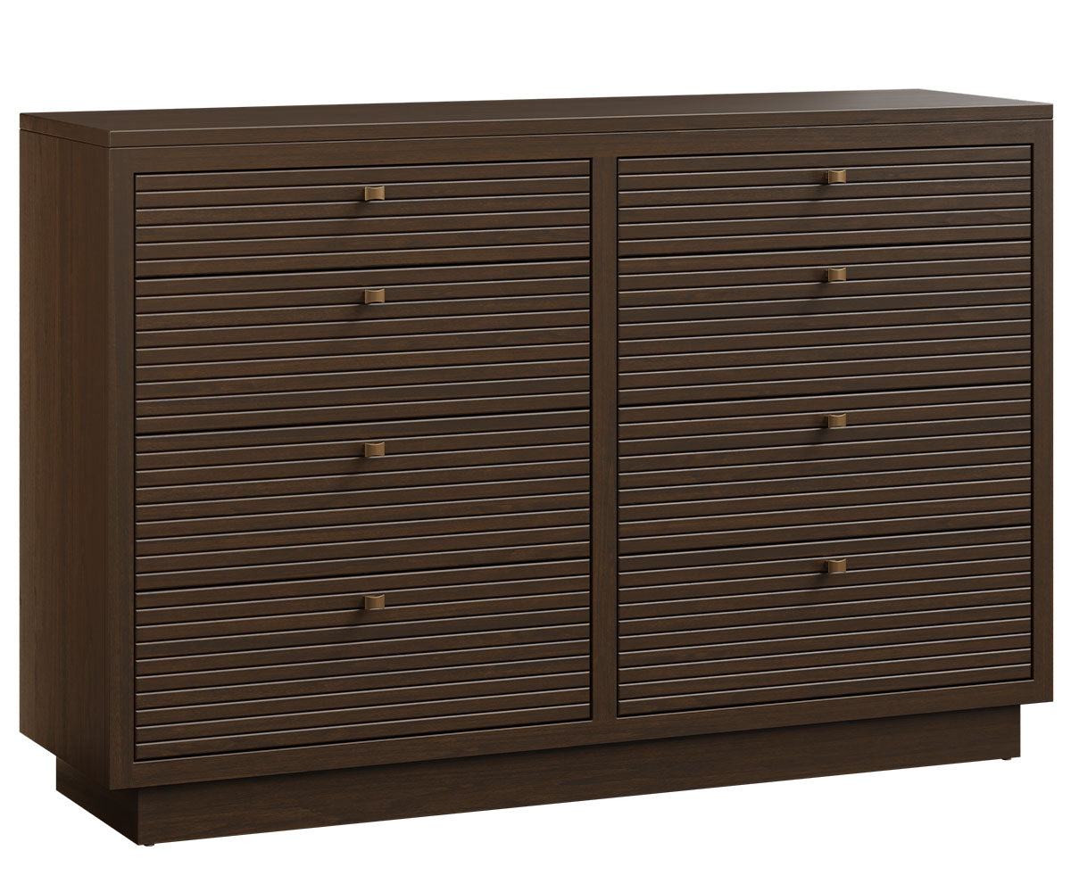 Amish Bradenton Eight Drawer Tall Dresser-Dresser-The Amish House