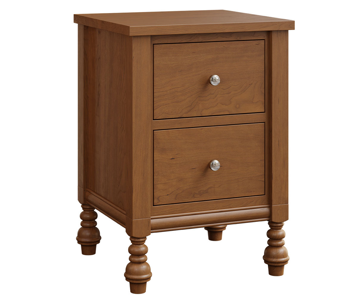 Amish St. Augustine Two Drawer Nightstand