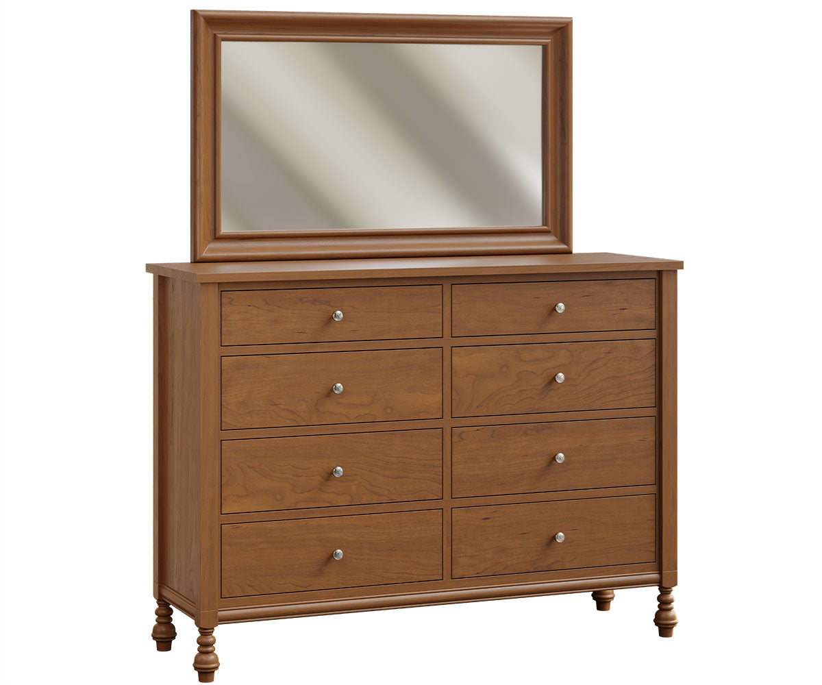 Amish St. Augustine Eight Drawer Tall Dresser-Dresser-The Amish House