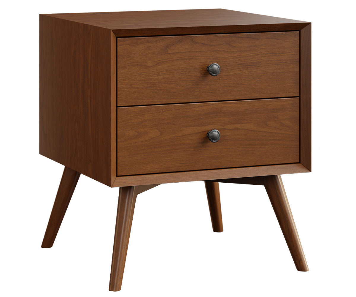 Amish Nantucket Two Drawer Nightstand
