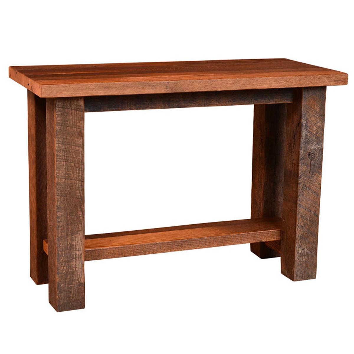 Amish Almanzo Sofa Table