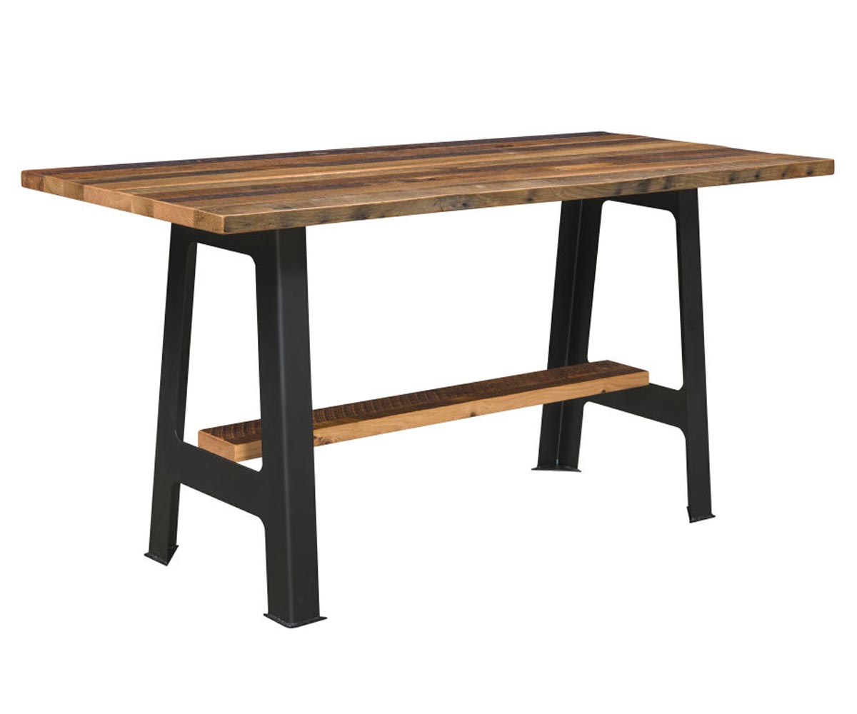 Amish Kings Bridge Bar Table