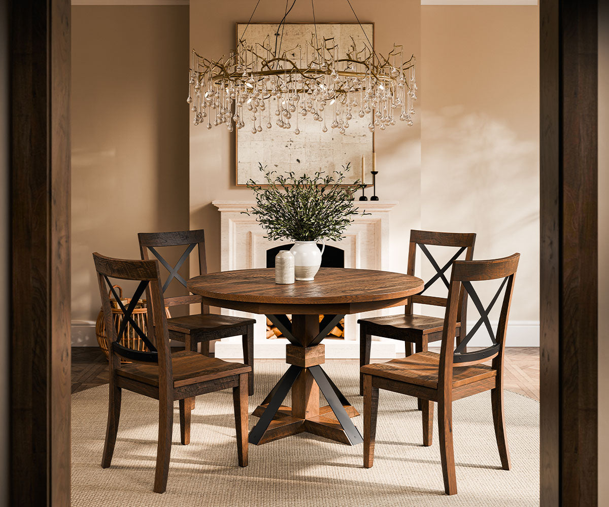 Amish Wellington Chair-Dining Chair-The Amish House