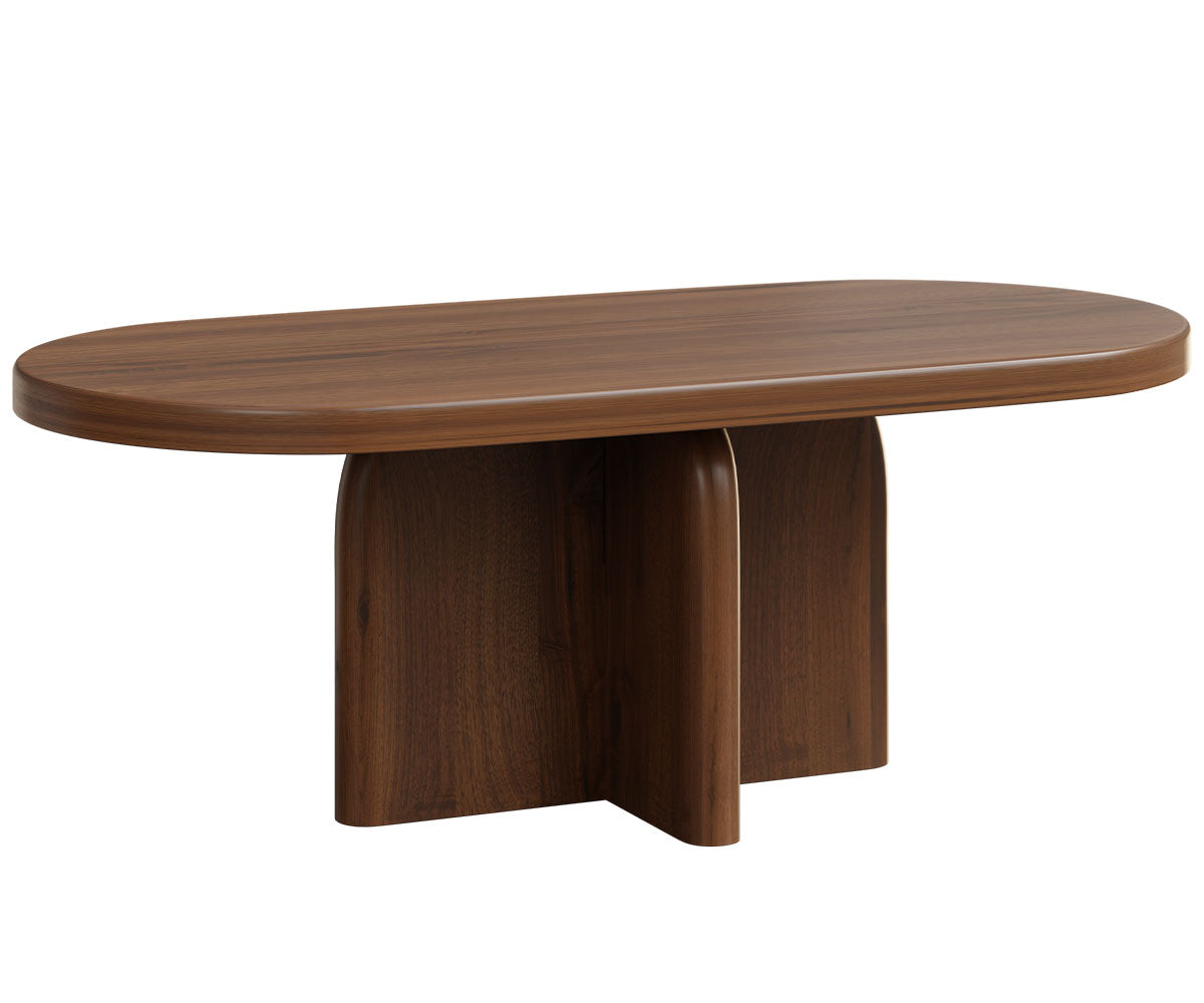 Amish Durham Pedestal Coffee Table