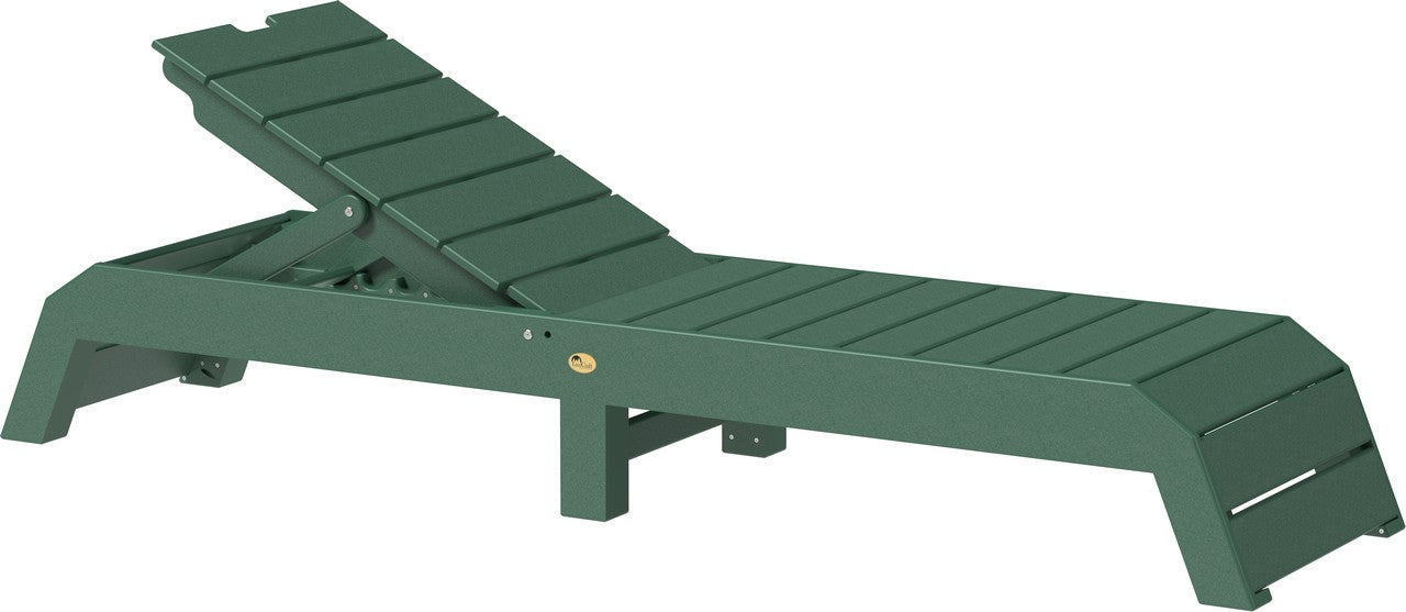 urban chaise lounge in green
