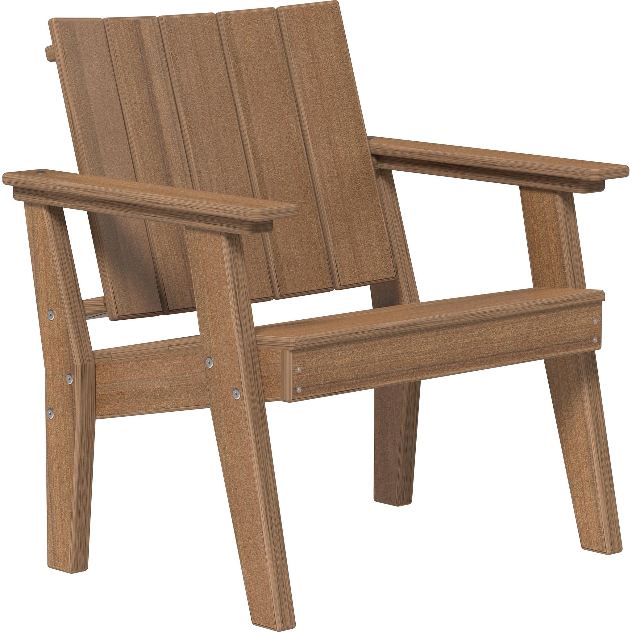 Urban Chat Chair-Outdoor Chairs-Antique Mahogany-The Amish House
