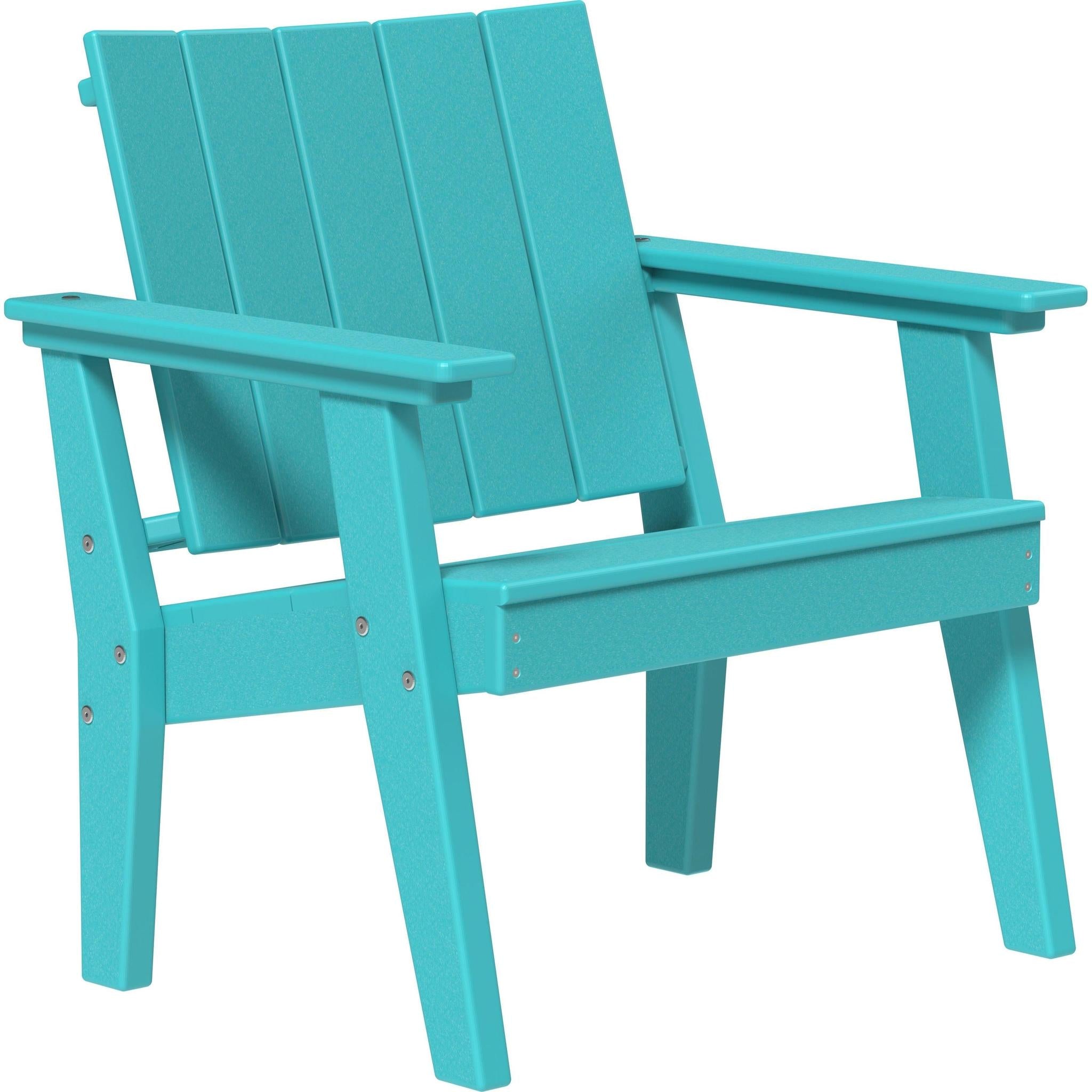 Urban Chat Chair-Outdoor Chairs-Aruba Blue-The Amish House