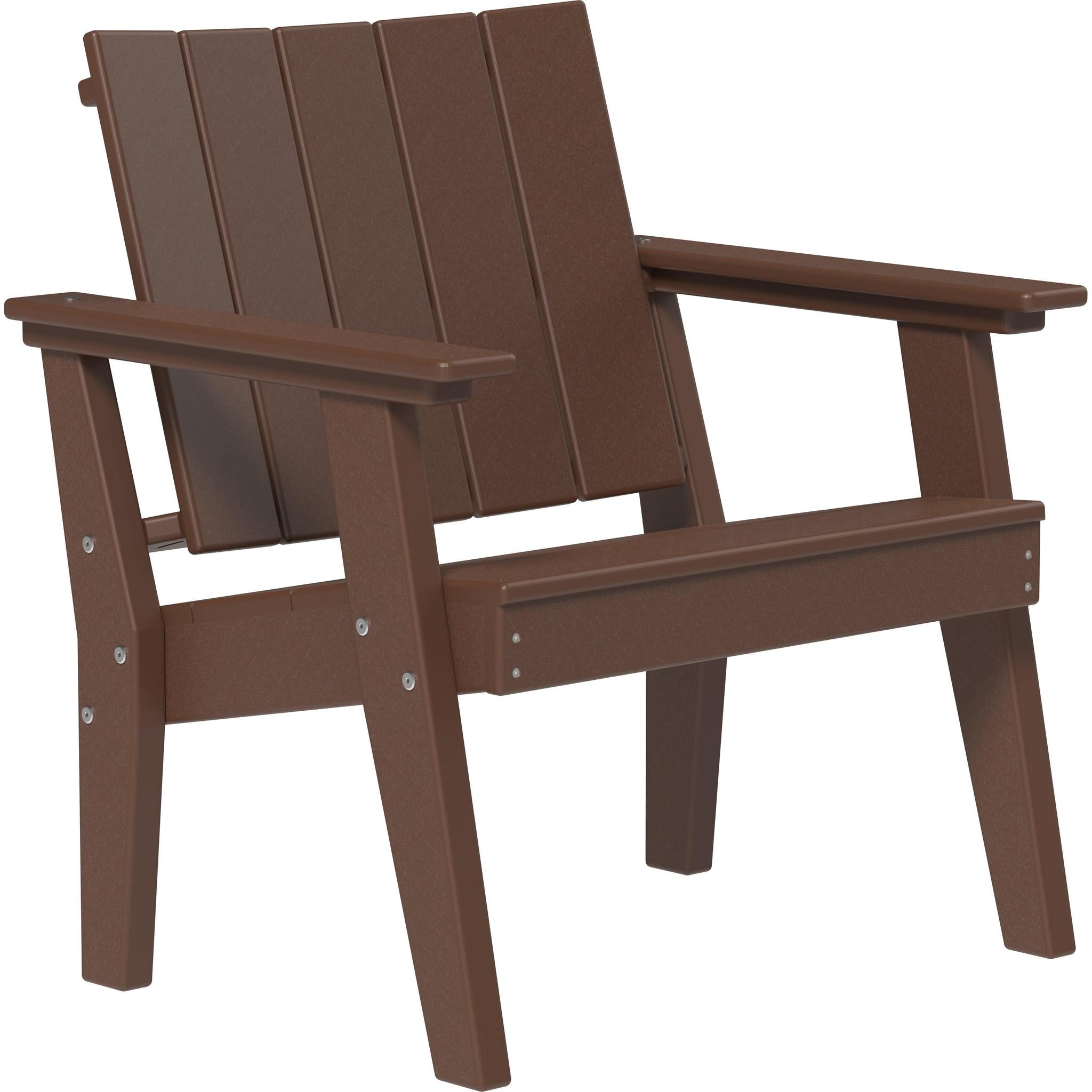 Urban Chat Chair-Outdoor Chairs-Chestnut Brown-The Amish House