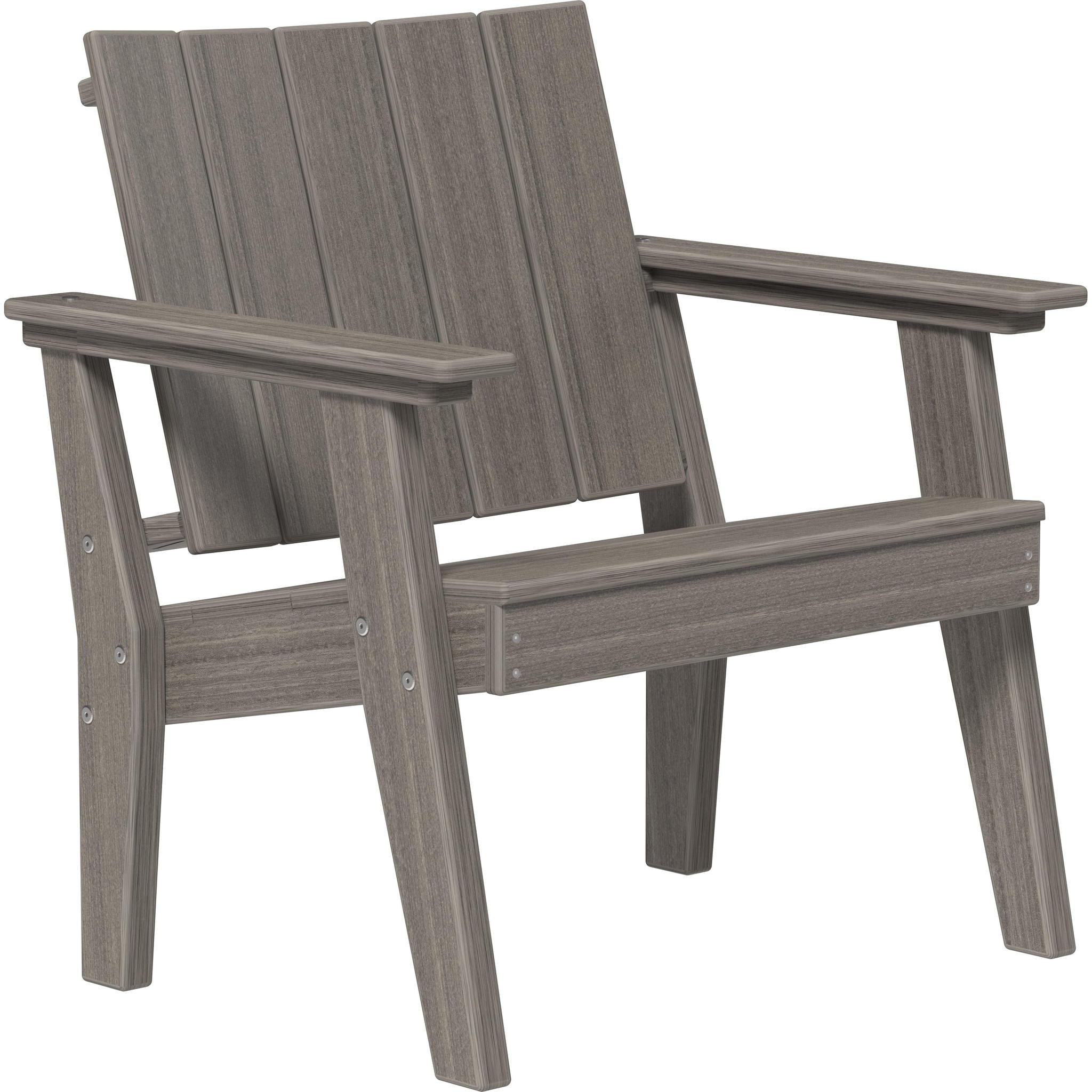 Urban Chat Chair-Outdoor Chairs-Coastal Gray-The Amish House