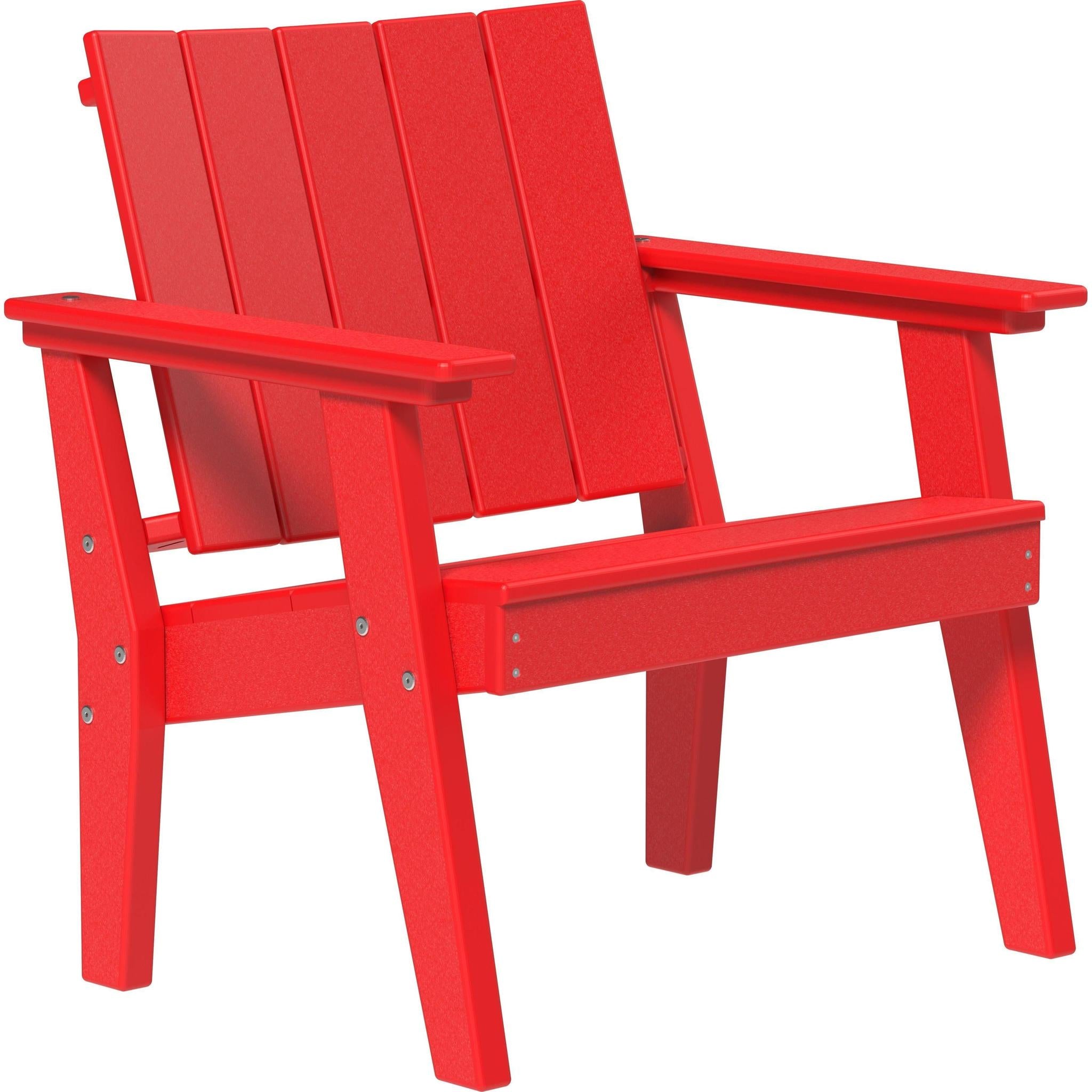 Urban Chat Chair-Outdoor Chairs-Red-The Amish House
