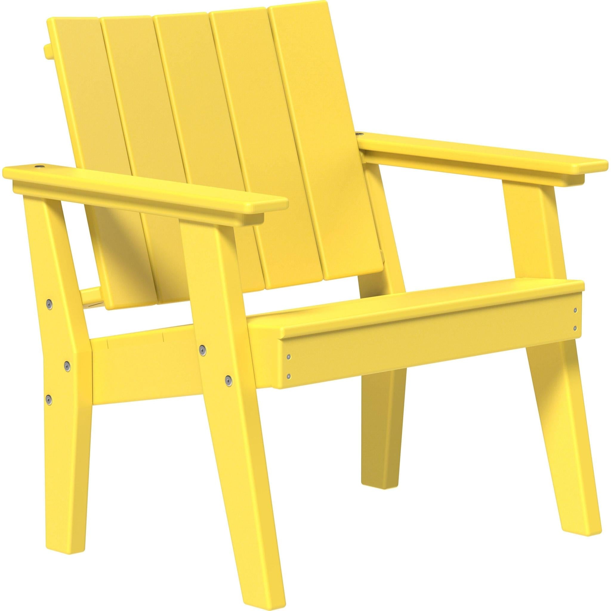 Urban Chat Chair-Outdoor Chairs-Yellow-The Amish House