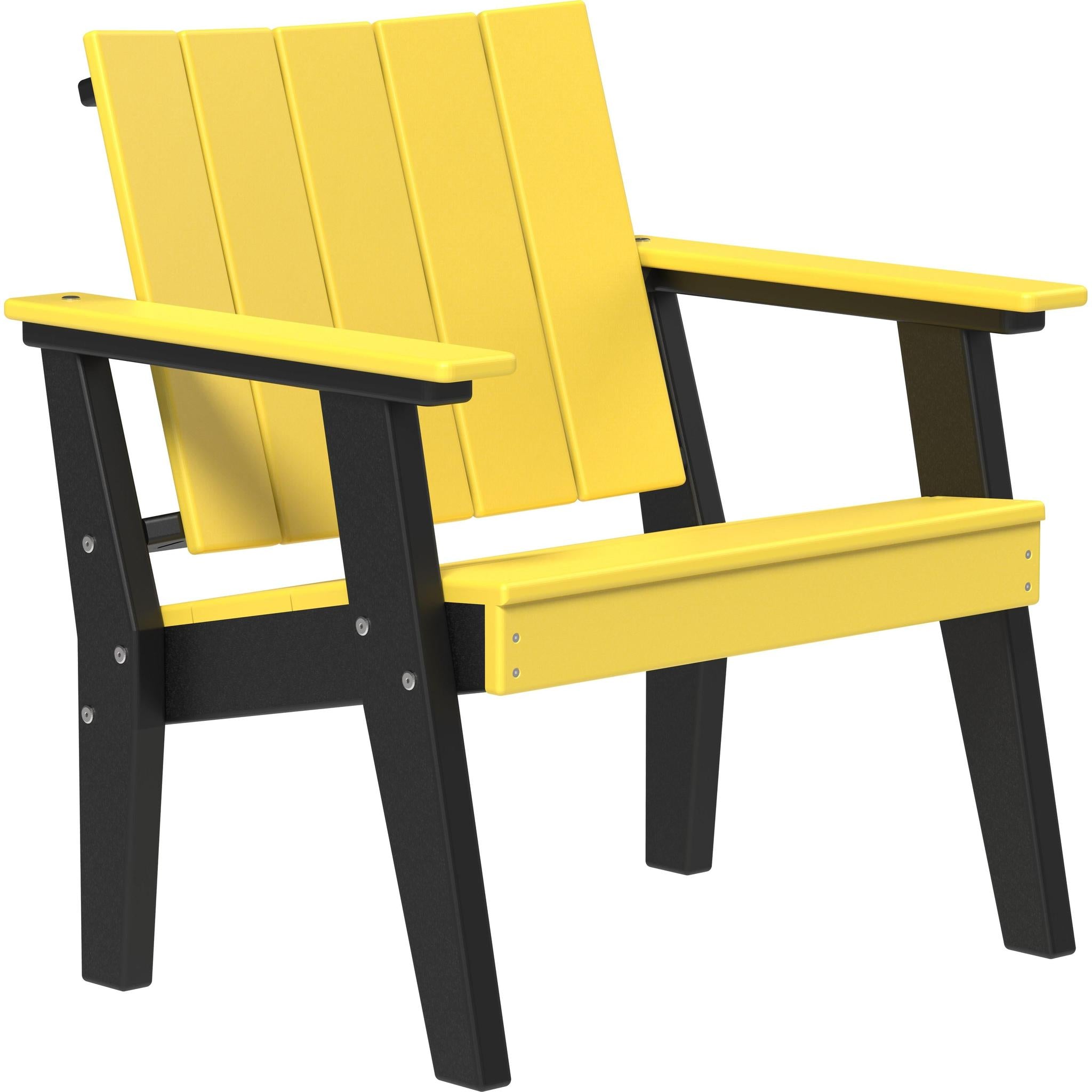 Urban Chat Chair-Outdoor Chairs-Yellow & Black-The Amish House