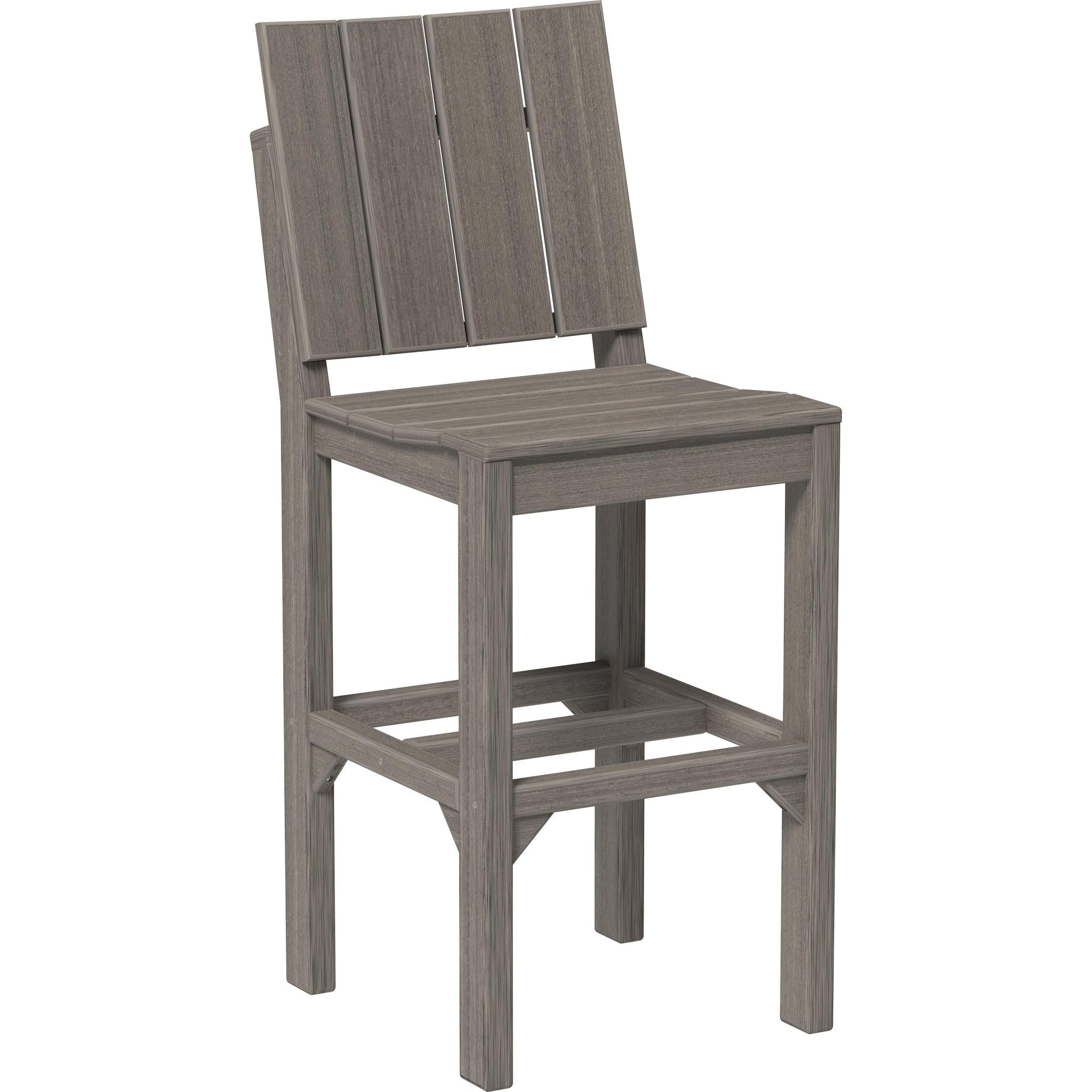 Urban Side Chair-Outdoor Chairs-Coastal Gray-Bar Height-The Amish House