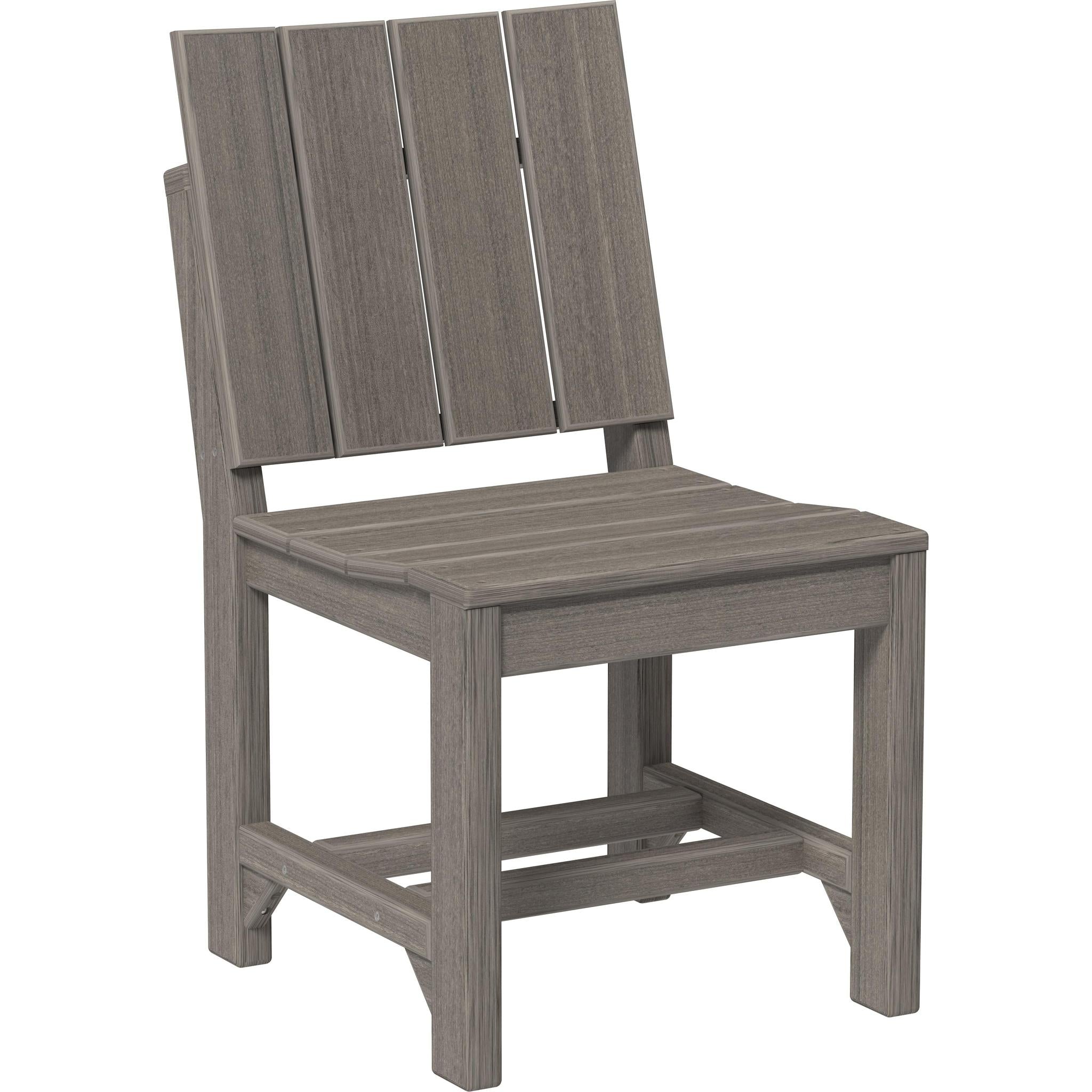 Urban Side Chair-Outdoor Chairs-Coastal Gray-Dining Height-The Amish House