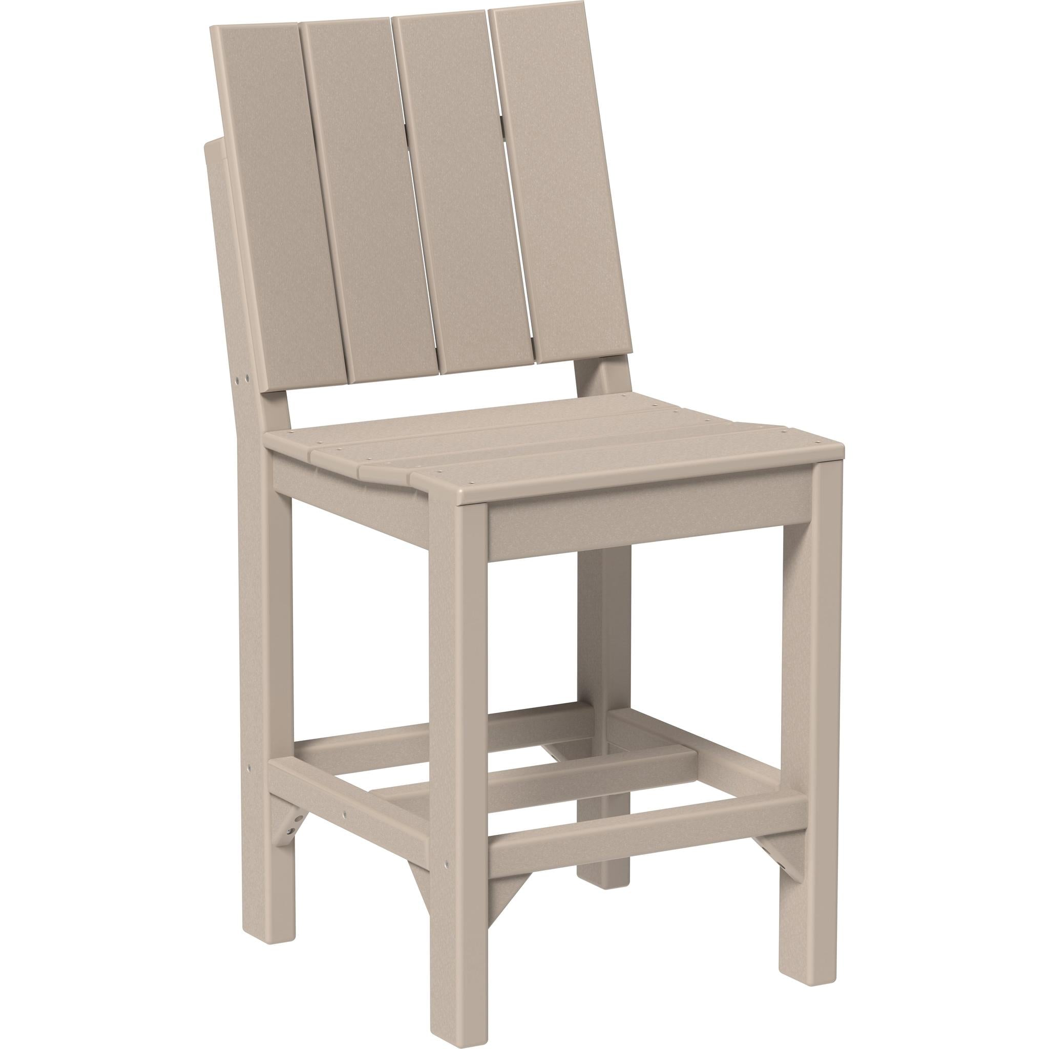 Urban Side Chair-Outdoor Chairs-Weatherwood-Counter Height-The Amish House
