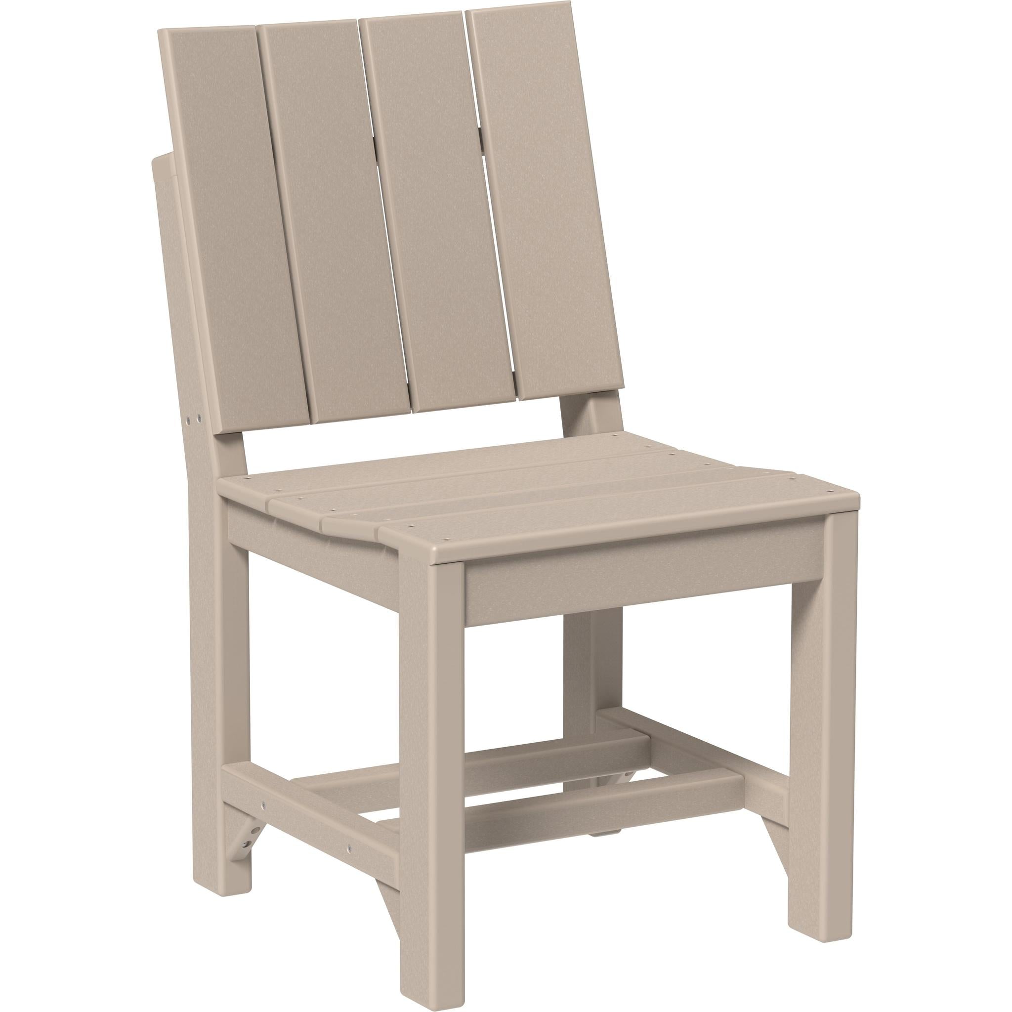 Urban Side Chair-Outdoor Chairs-Weatherwood-Dining Height-The Amish House