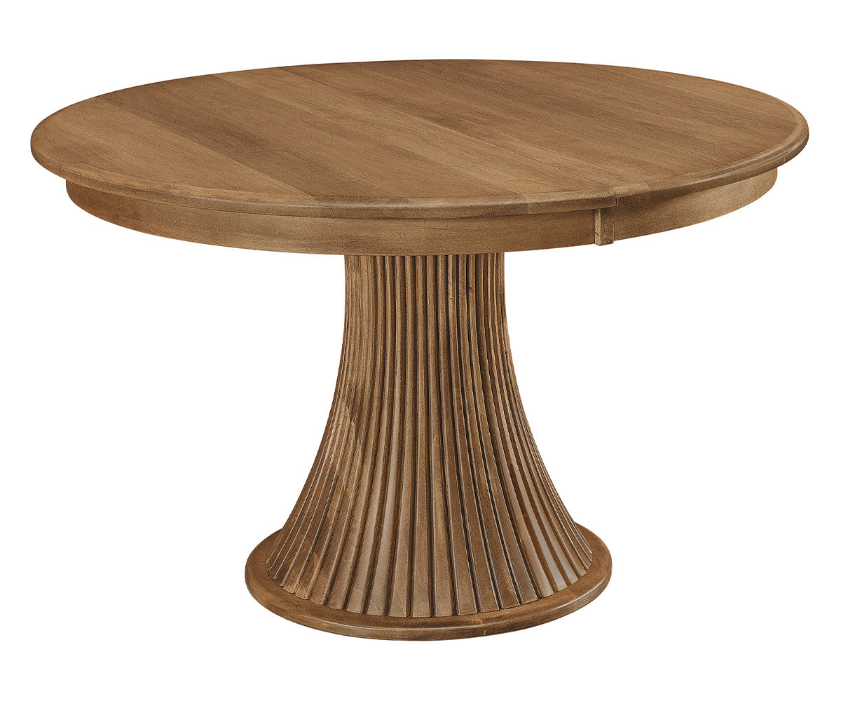 Amish Ashlyn Single Pedestal Table