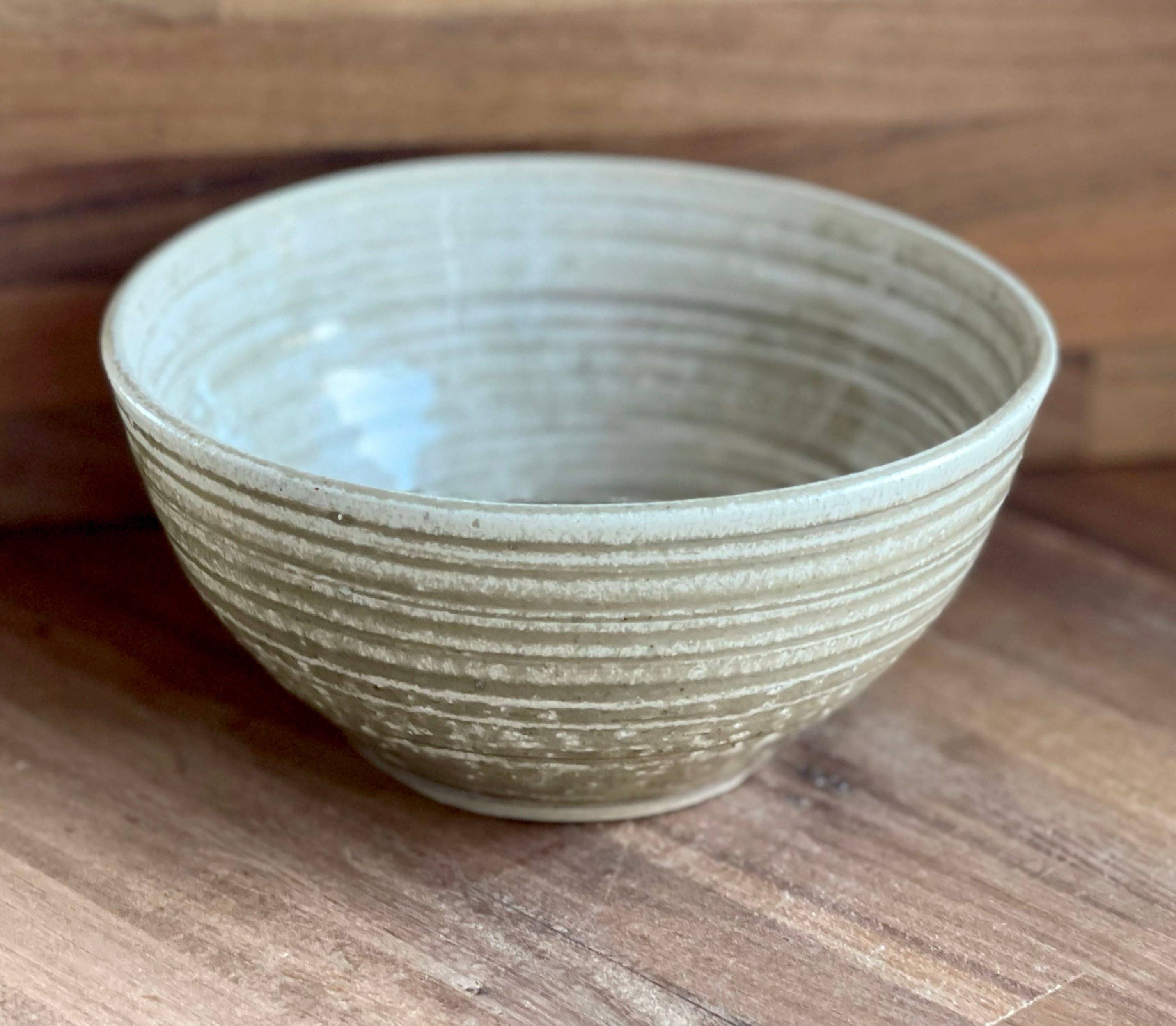 Wheel-Thrown Stoneware Bowl