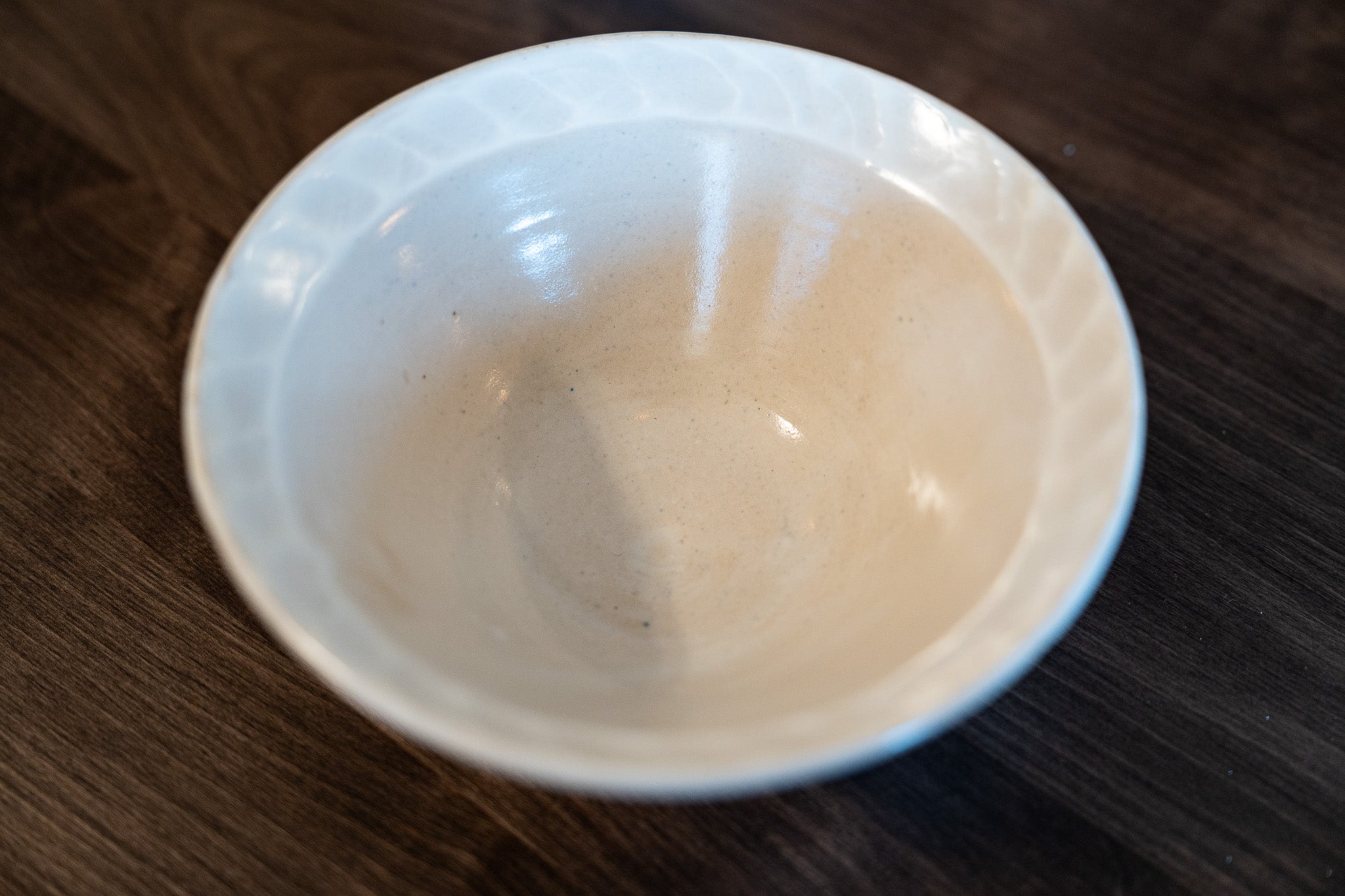Wheel-Thrown Stoneware Bowl