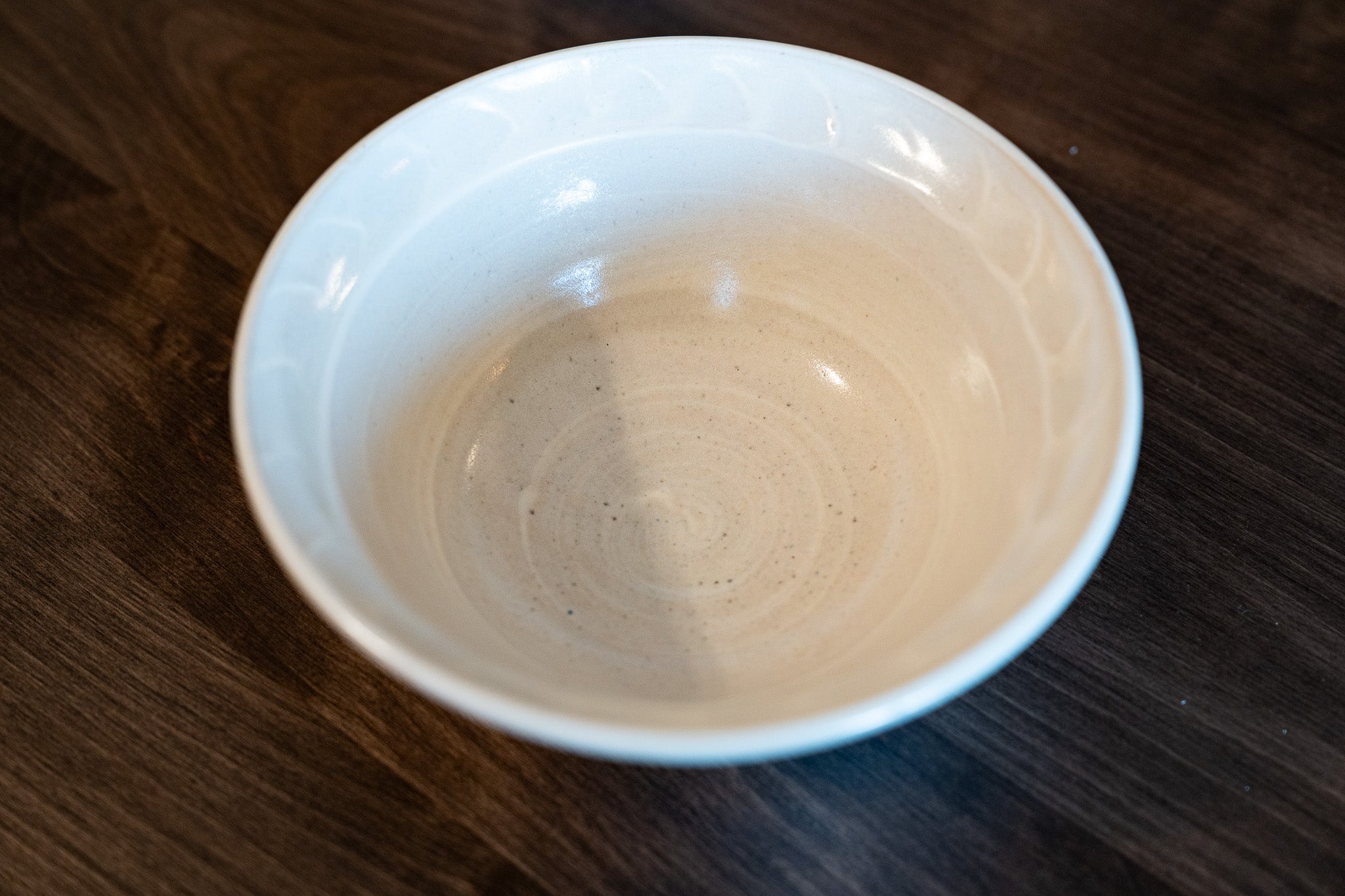 Wheel-Thrown Stoneware Bowl