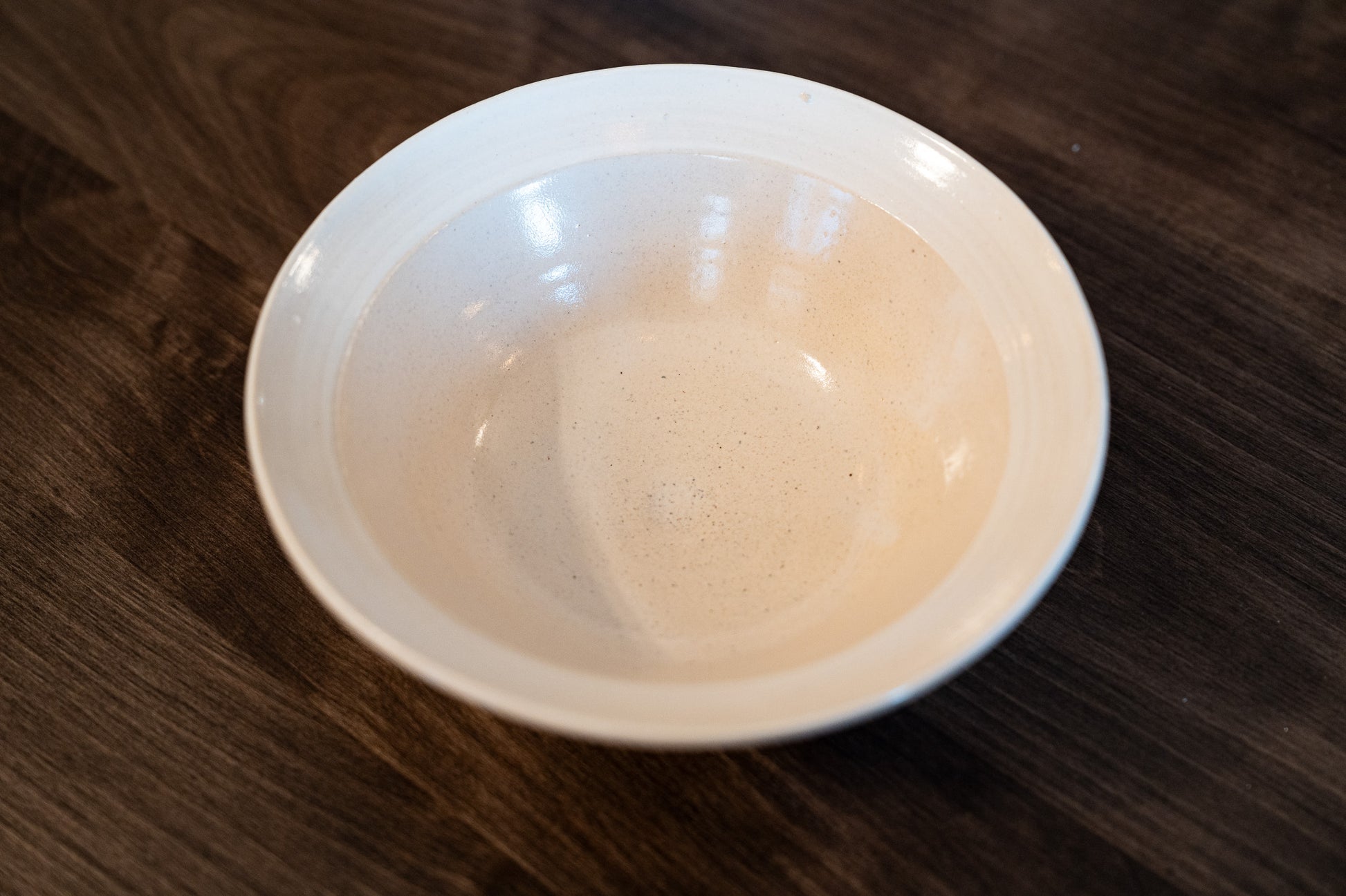 Wheel-Thrown Stoneware Bowl