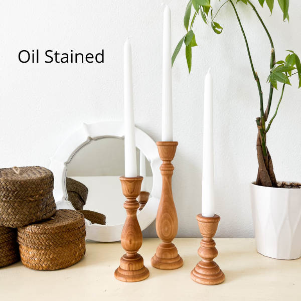 Wooden Candle Sticks