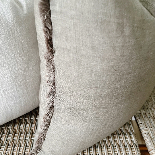 Neutral Linen Pillow