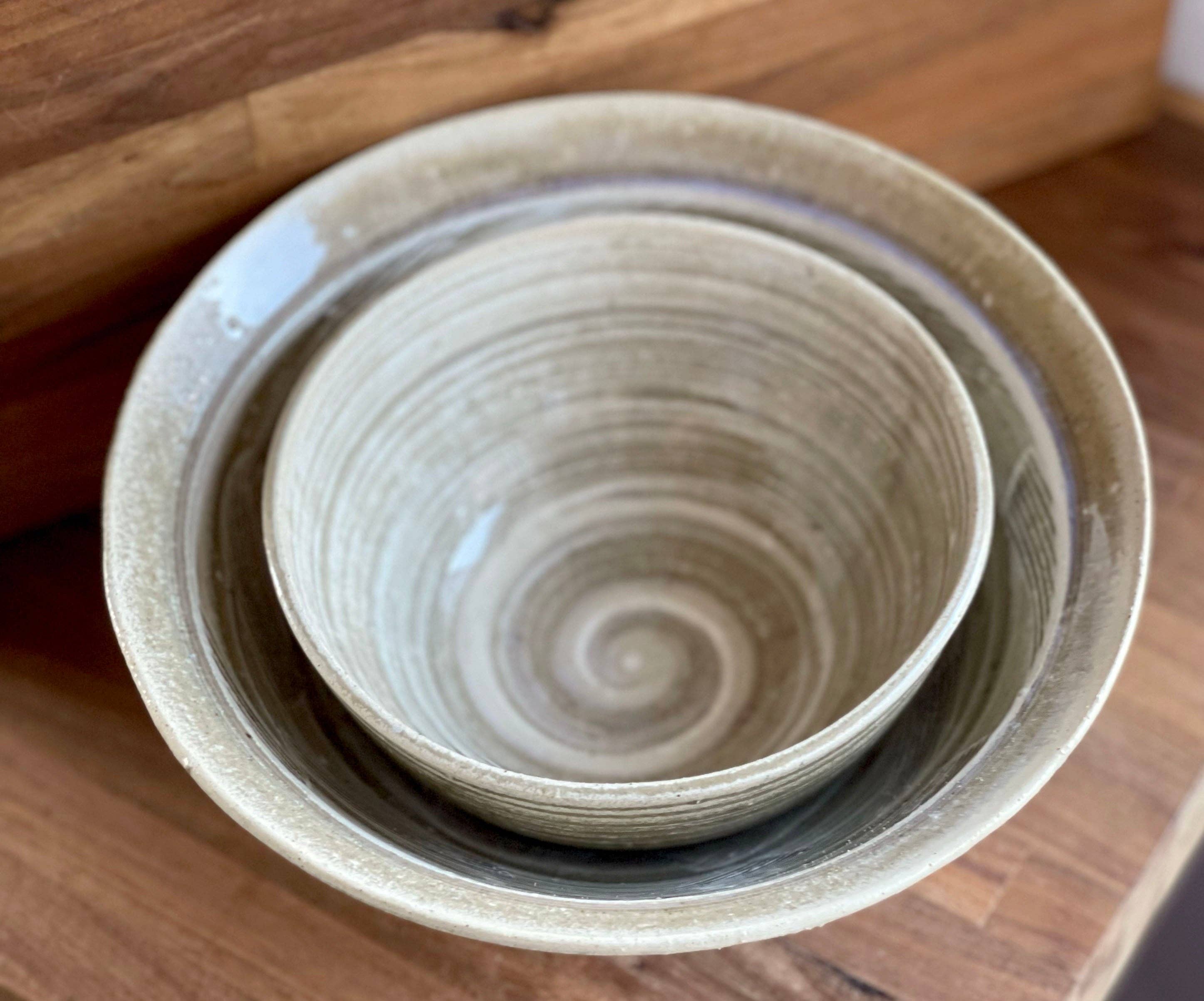 Wheel-Thrown Stoneware Bowl