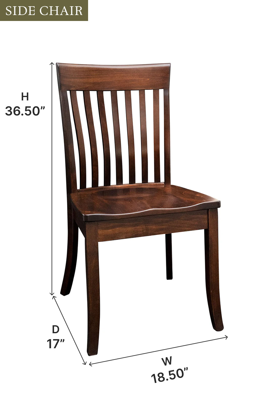 Amish Aberdeen Dining Chair - Thumbnail 3