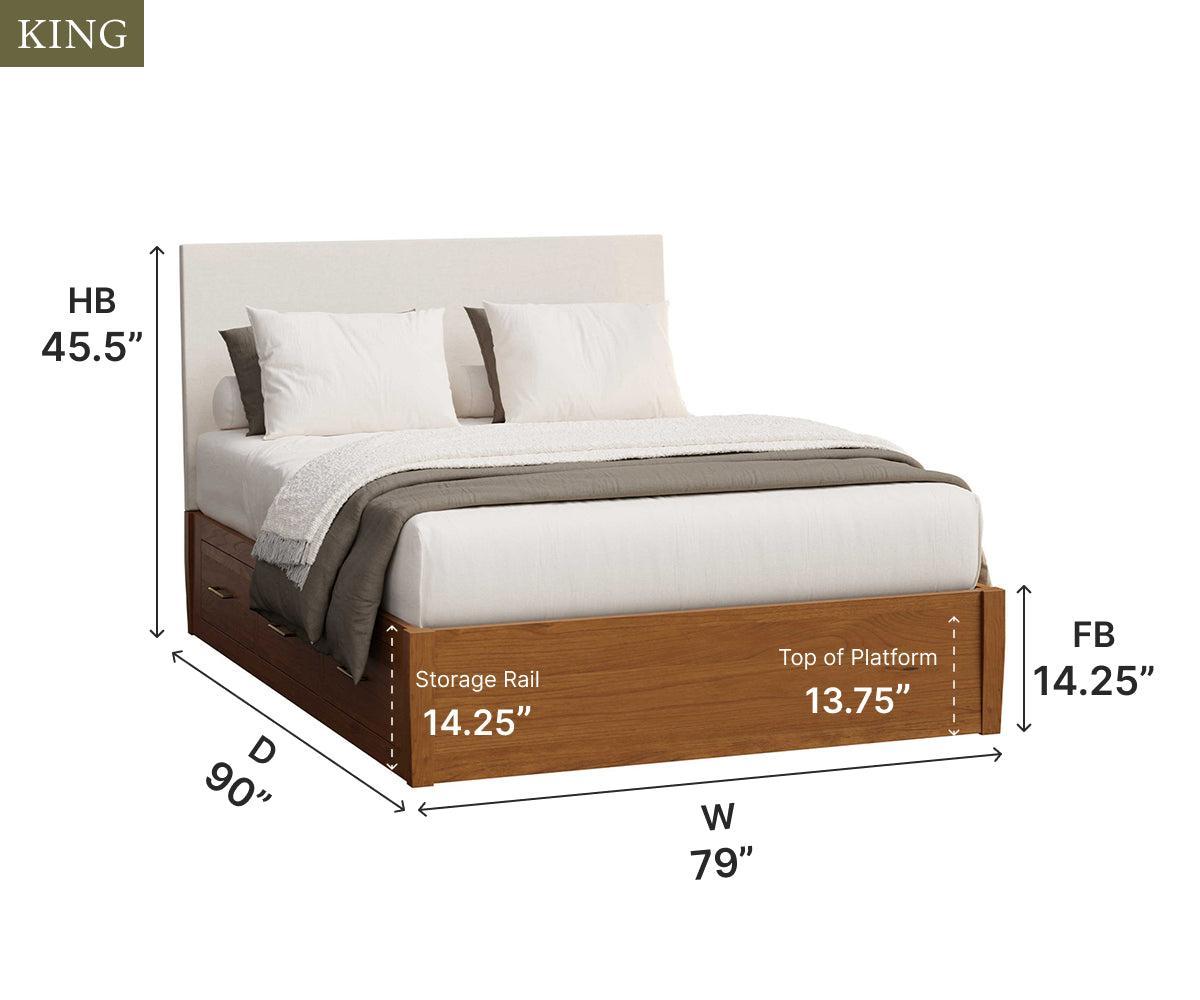 Amish Accord Storage Bed with Drawer