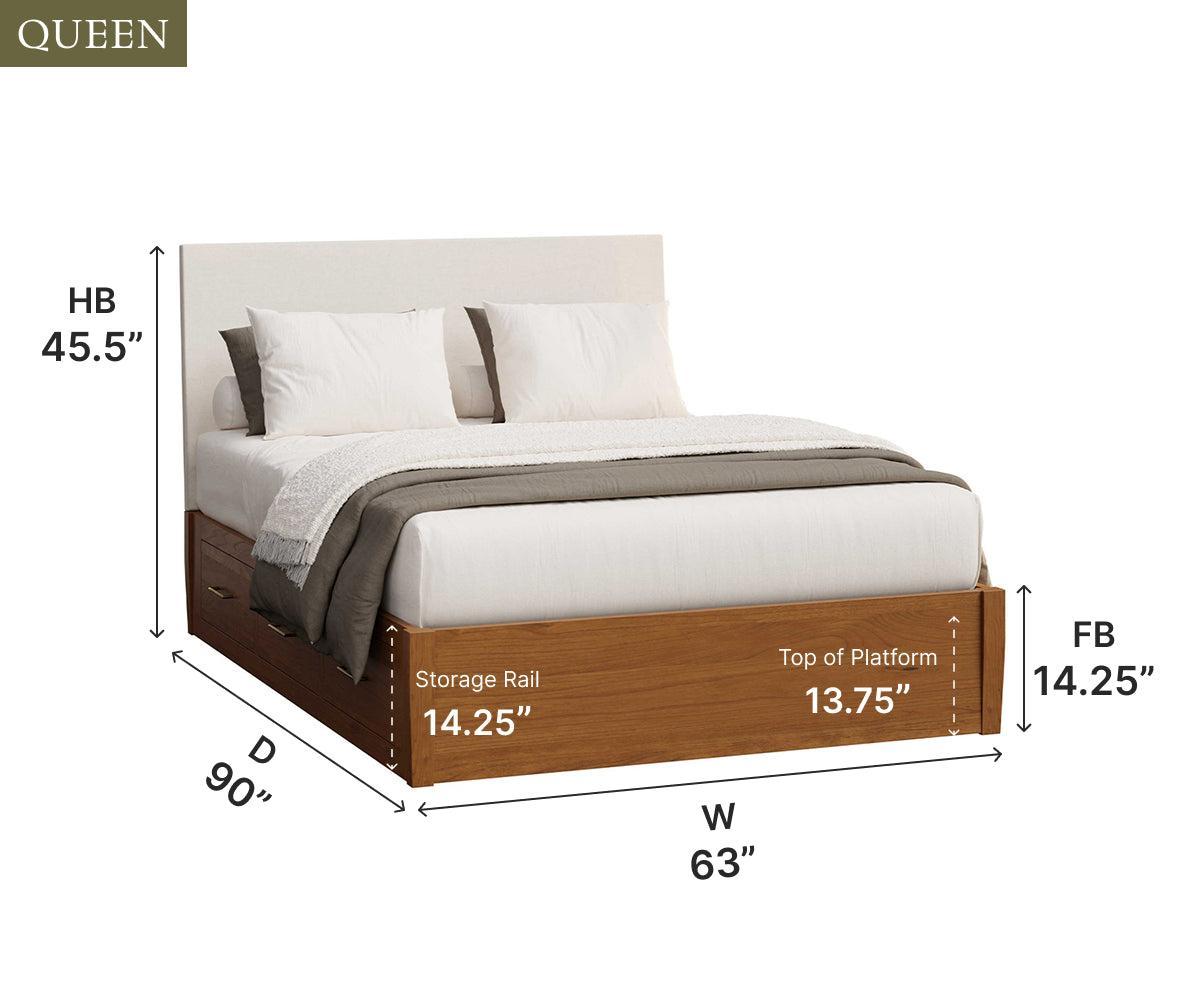 Amish Accord Storage Bed with Drawer