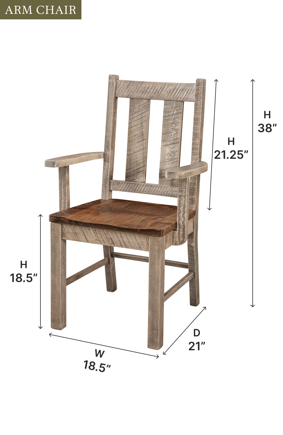 Alamo Chair - Quick Ship