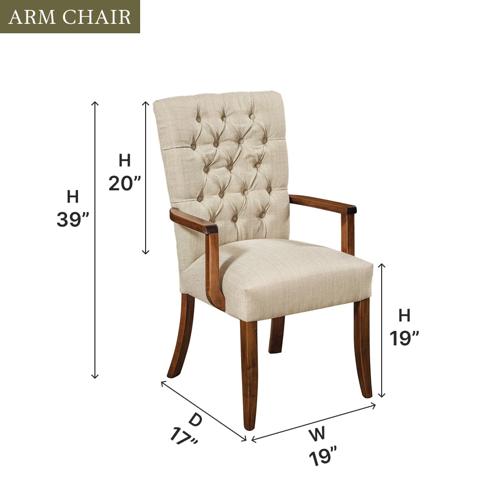 The Amish House Alana Parsons Chair - Thumbnail 3