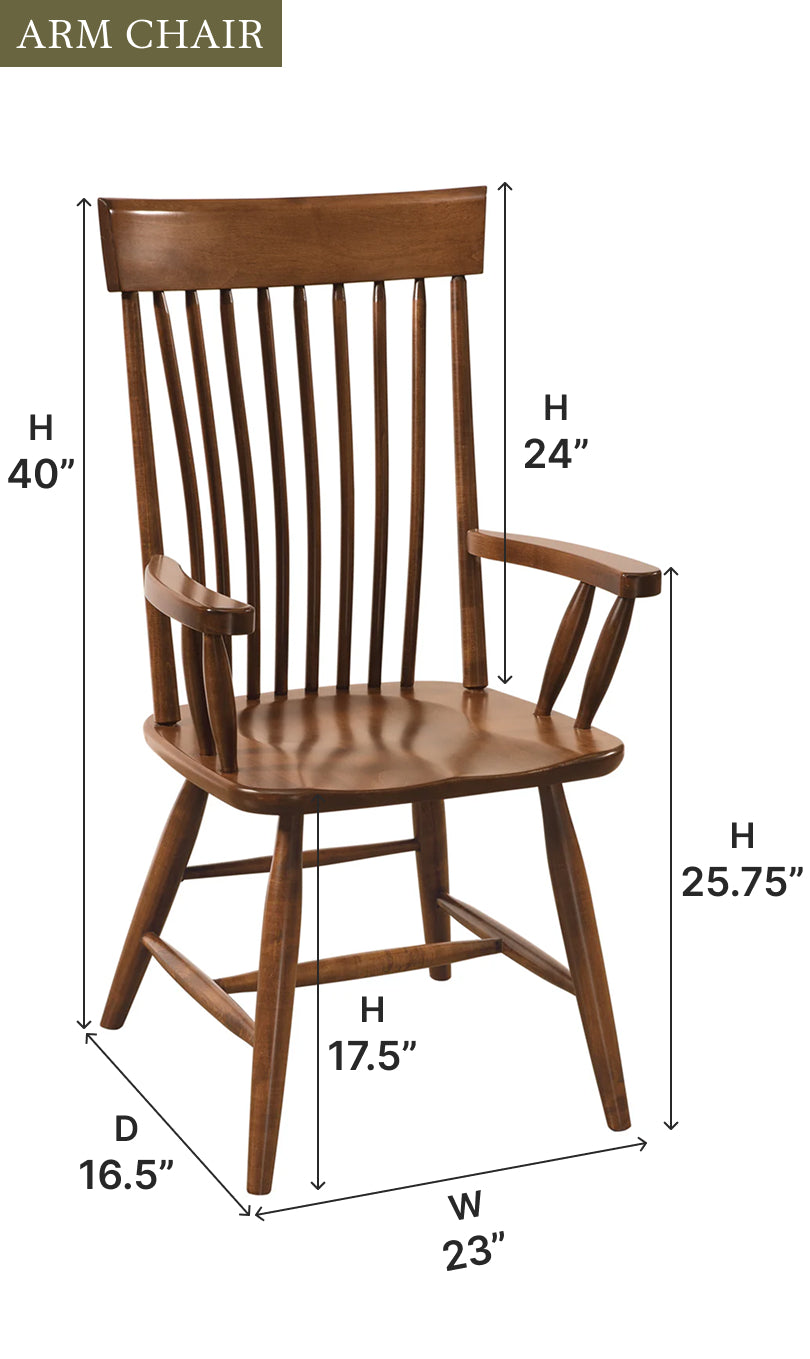 Amish Albany Dining Chair