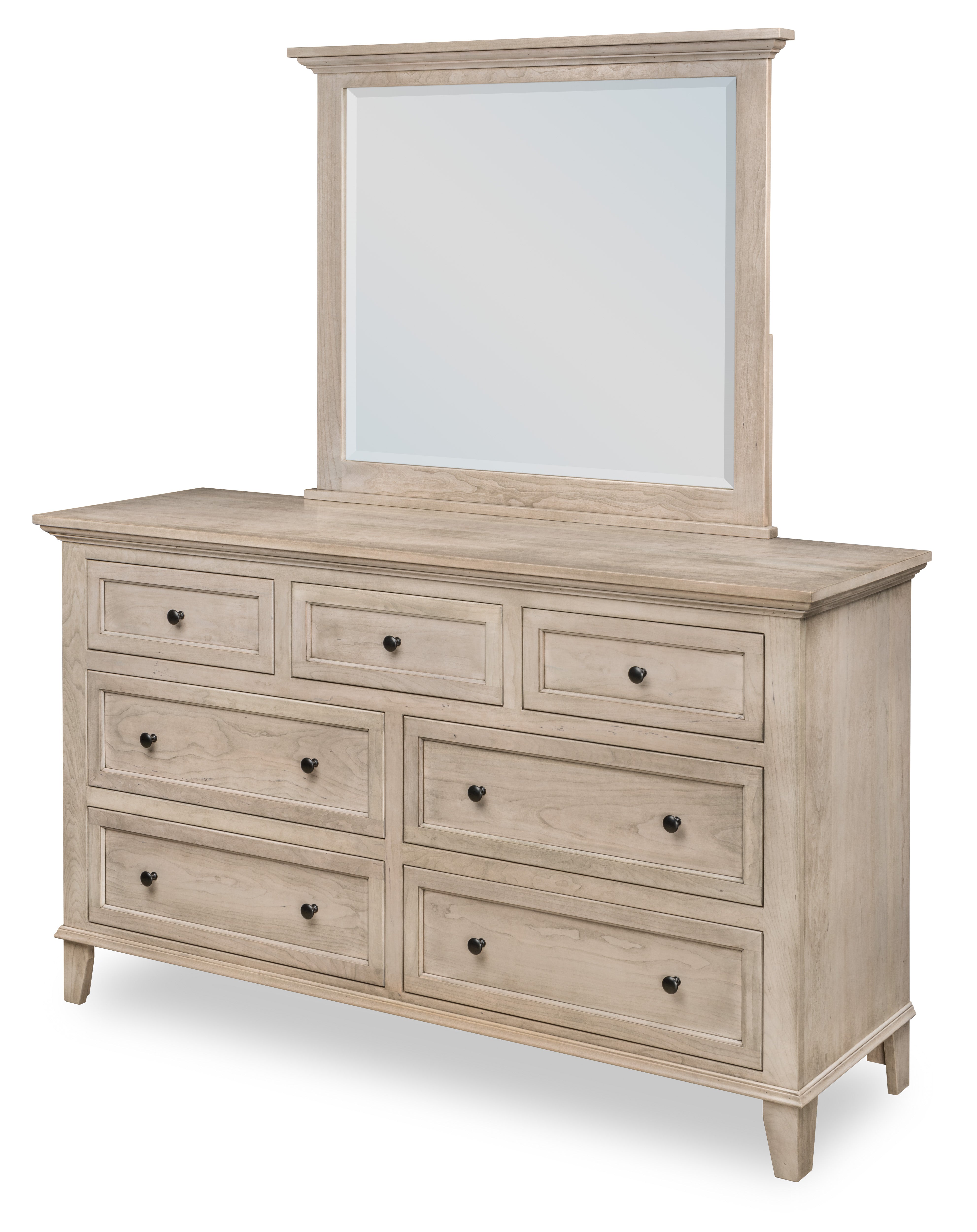alexandria standard dresser in sap cherry with mineral stain