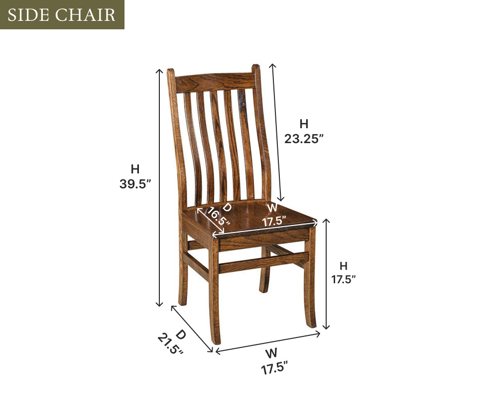 Amish Abe Chair - Quick Ship