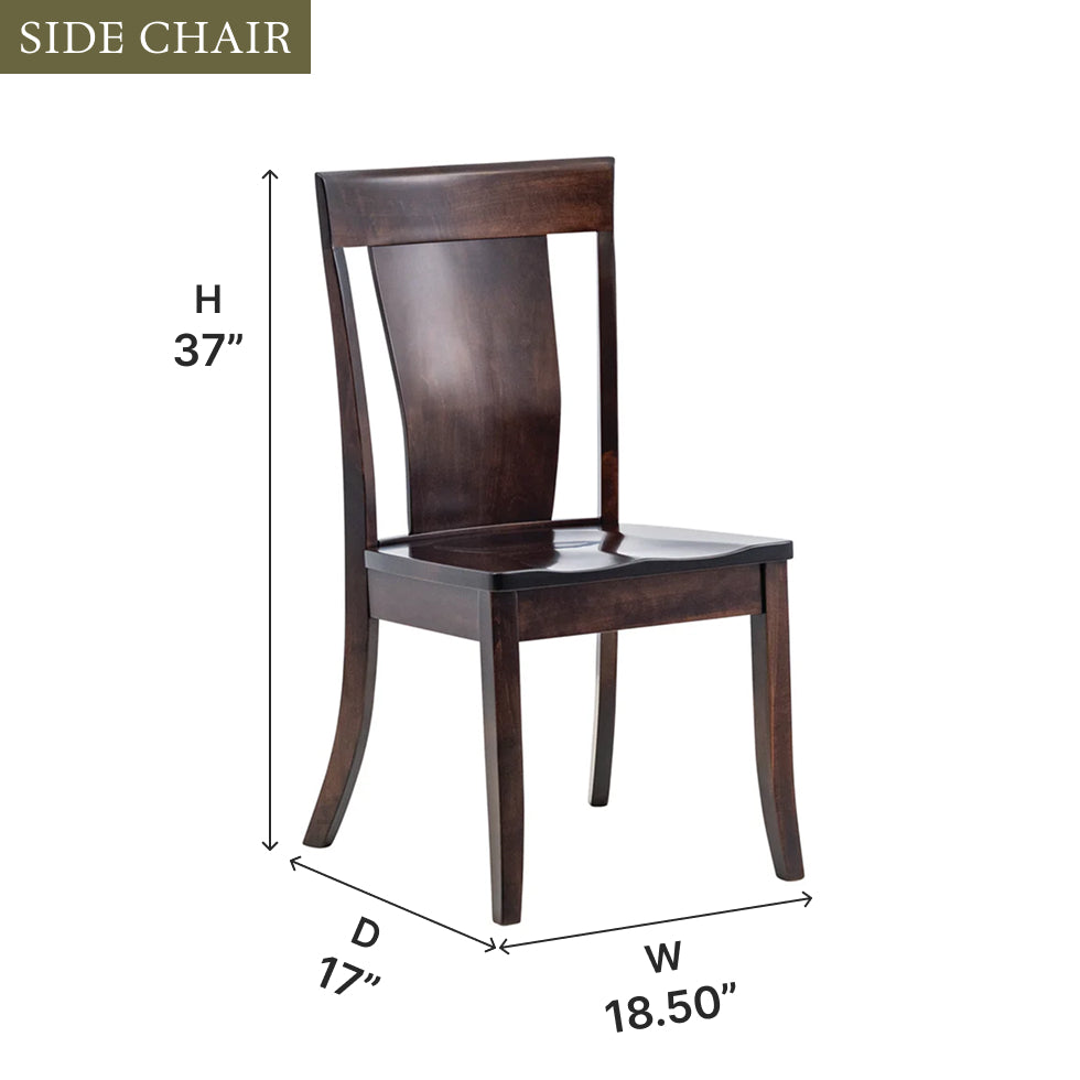 Amish Akron Dining Chair