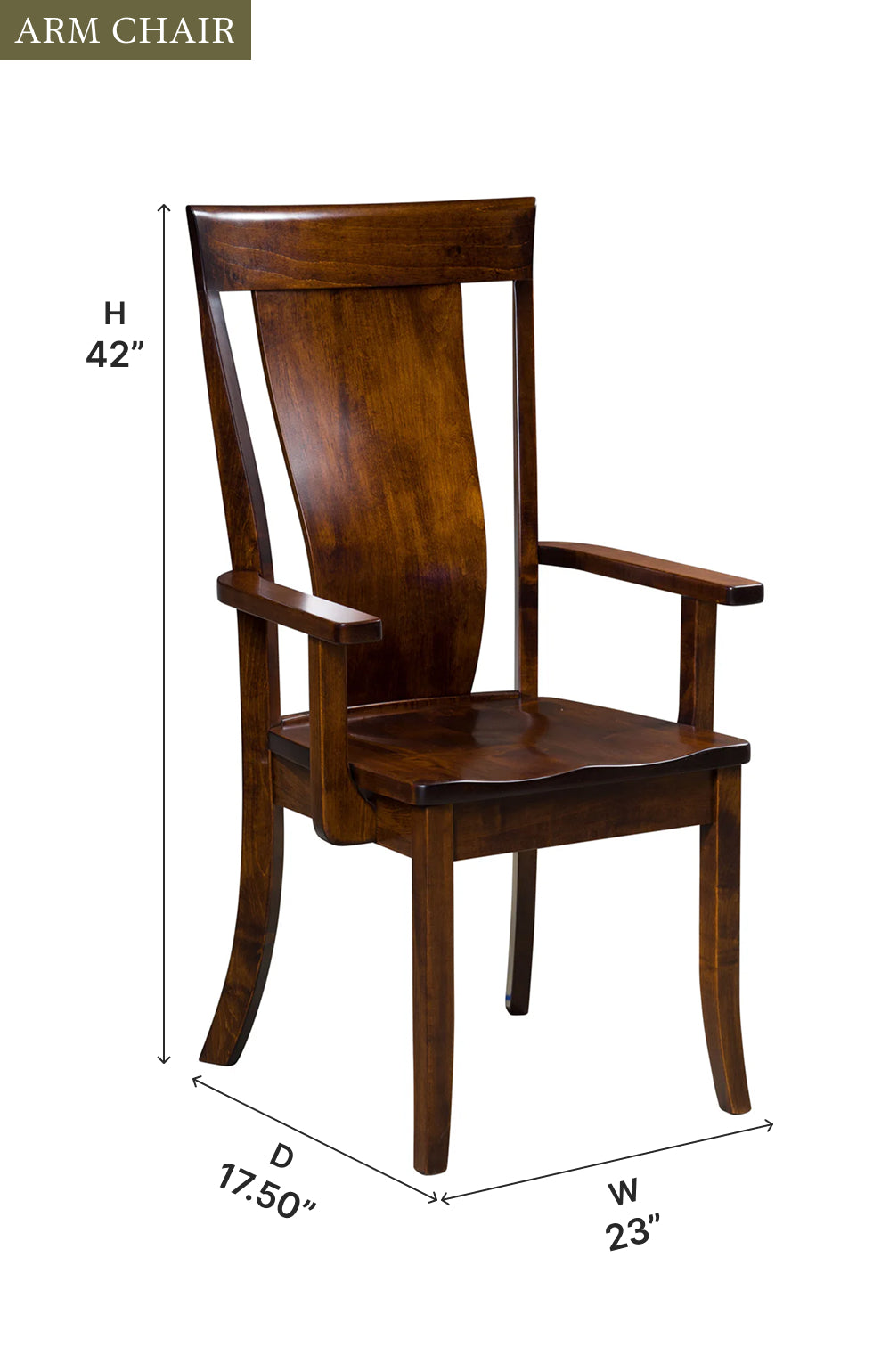 Amish Albany Dining Chair
