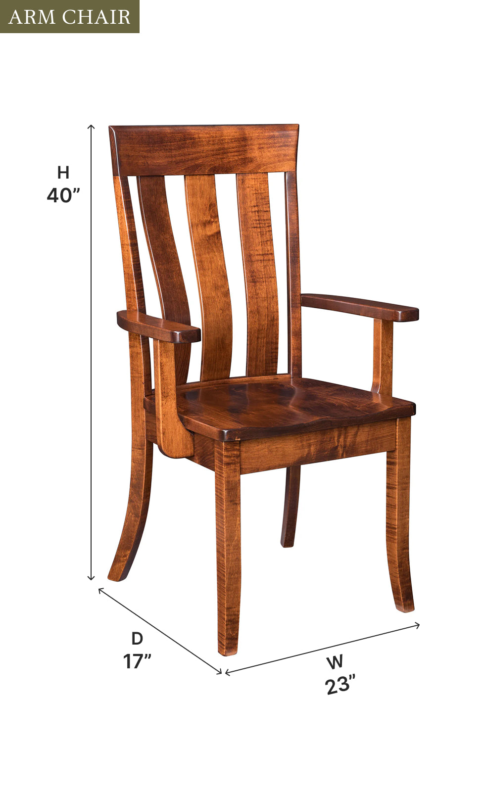Amish Alexander Dining Chair