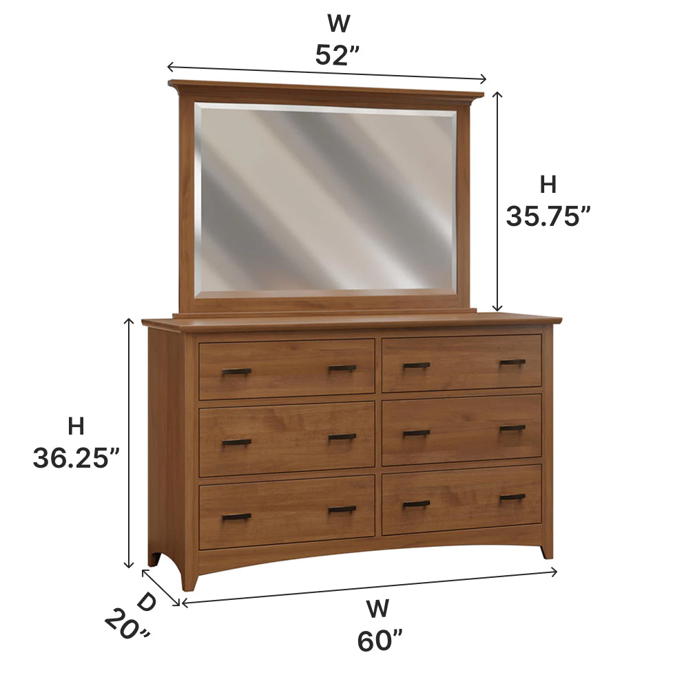 Amish Barrington Dresser