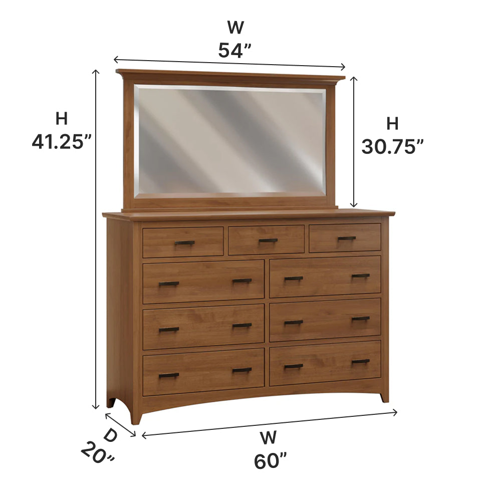 The Amish House Barrington Dresser - Thumbnail 2