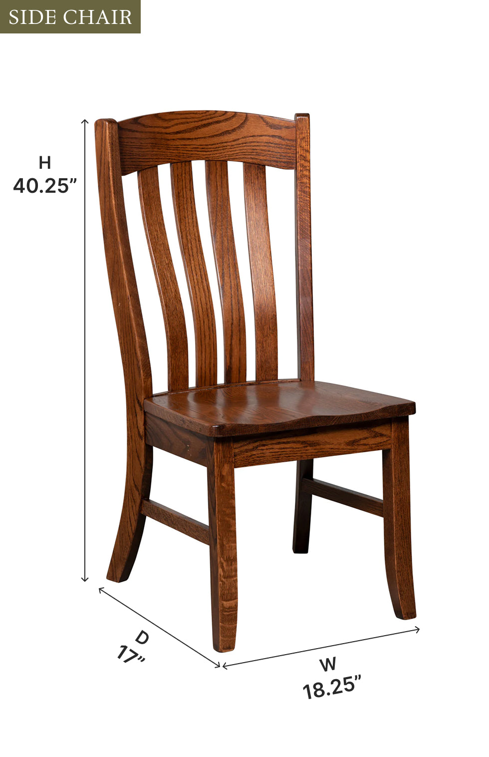 Amish Carlton Dining Chair