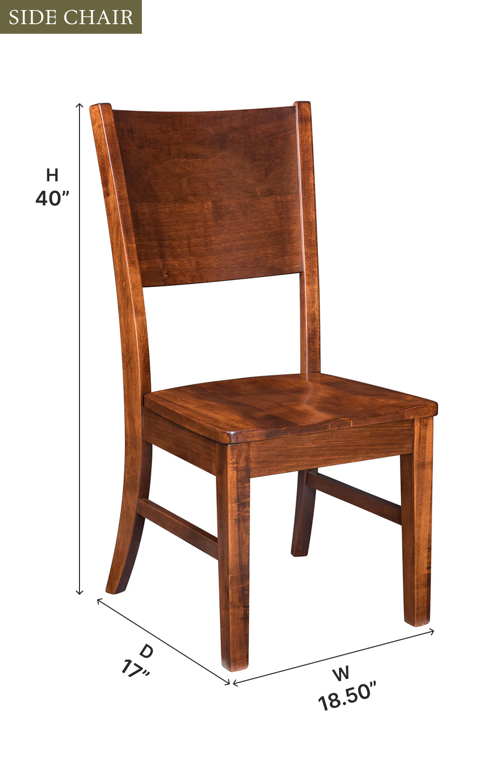 Amish Ceresco Dining Chair - Thumbnail 2