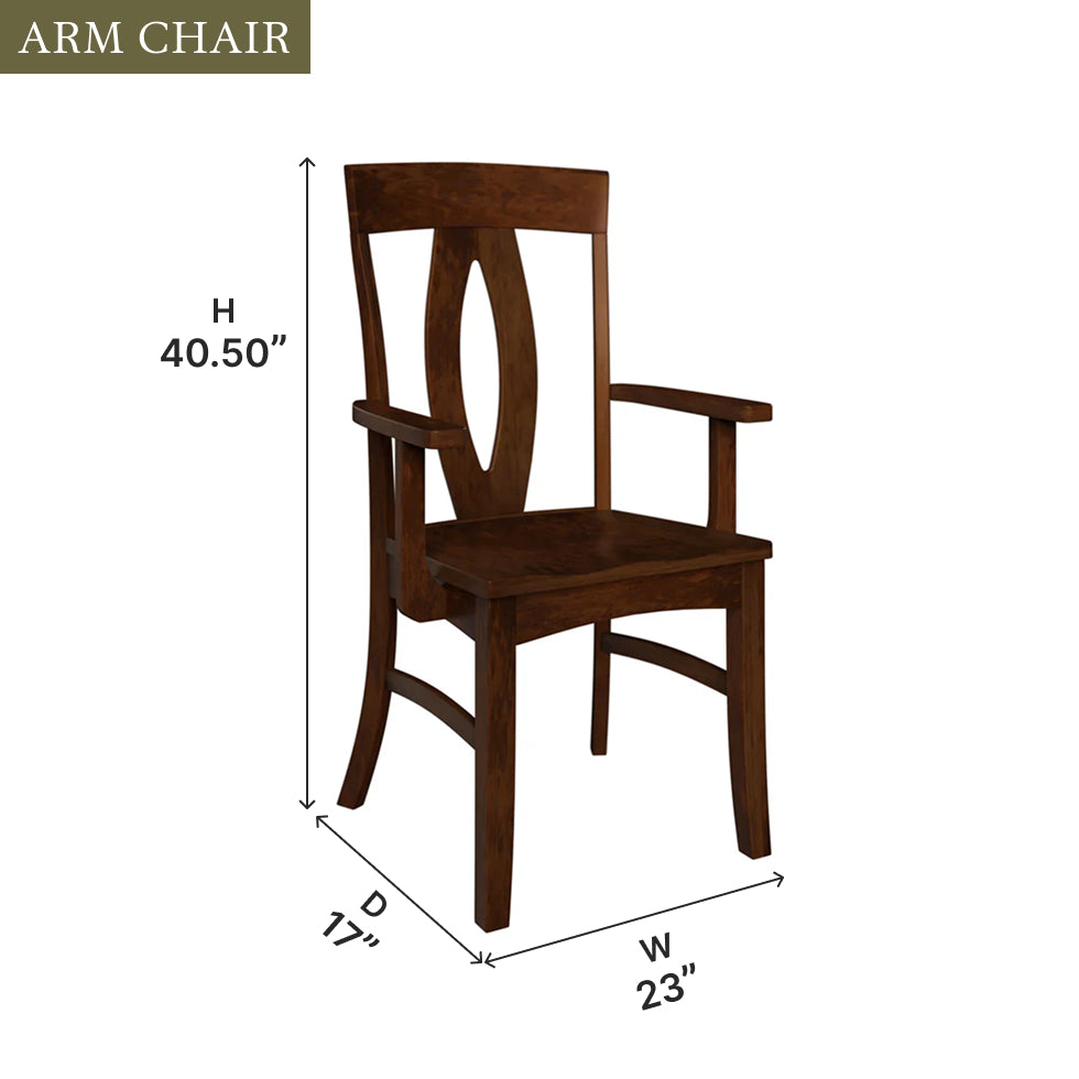 Amish Christina Dining Chair - Quick Ship