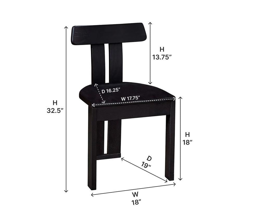 Amish Dallas Side Chair-Dining Chair-The Amish House